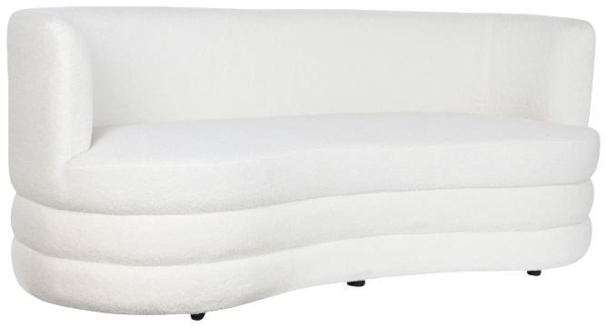 Product photograph of White Fabric Couch 2 Seater Sofa from Choice Furniture Superstore.