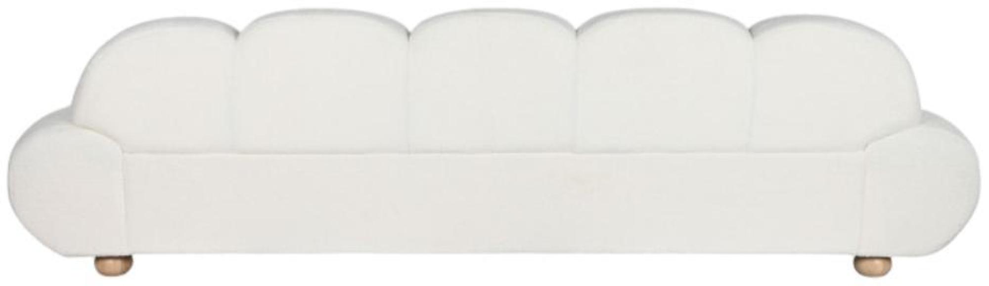 Product photograph of Modern White Fabric Couch 4 Seater Sofa from Choice Furniture Superstore.