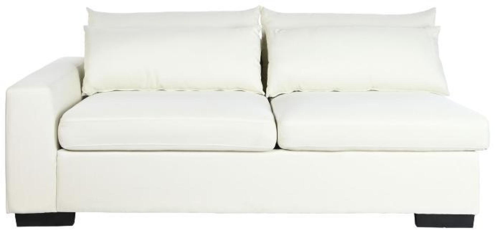 Product photograph of Modern Cream Fabric Corner Sofa from Choice Furniture Superstore.