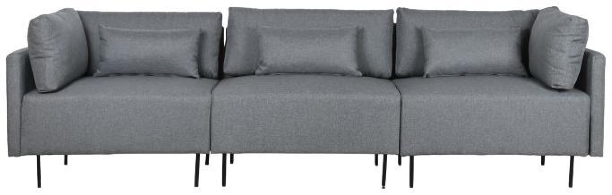 Product photograph of Modern Grey Fabric Corner Sofabed from Choice Furniture Superstore.