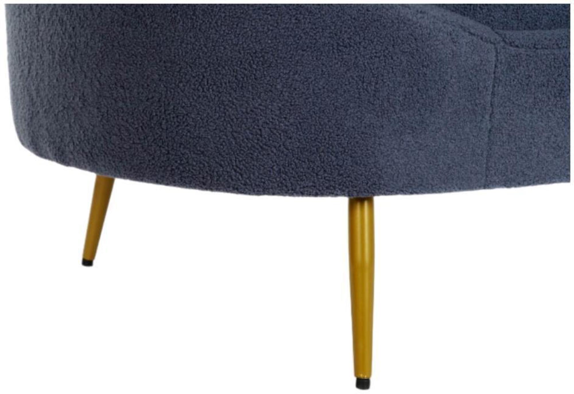 Product photograph of Scandi Blue Fabric 2 Seater Couch from Choice Furniture Superstore.