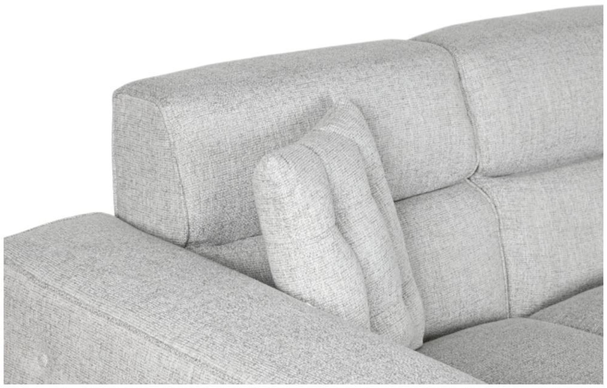 Product photograph of Modern Grey Fabric Couch 3 Seater Sofa from Choice Furniture Superstore.