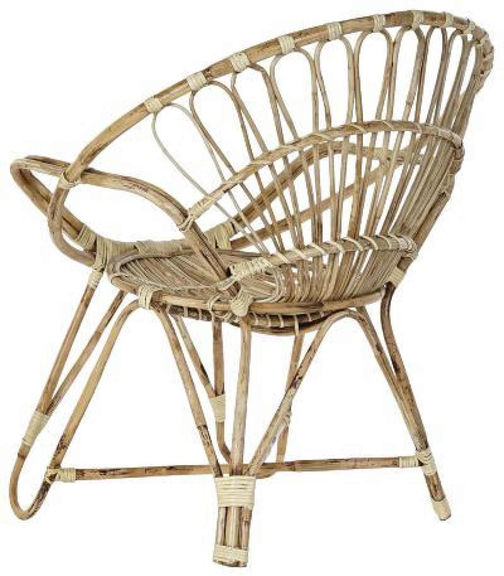 Product photograph of Natural Rattan Outdoor Chair from Choice Furniture Superstore.