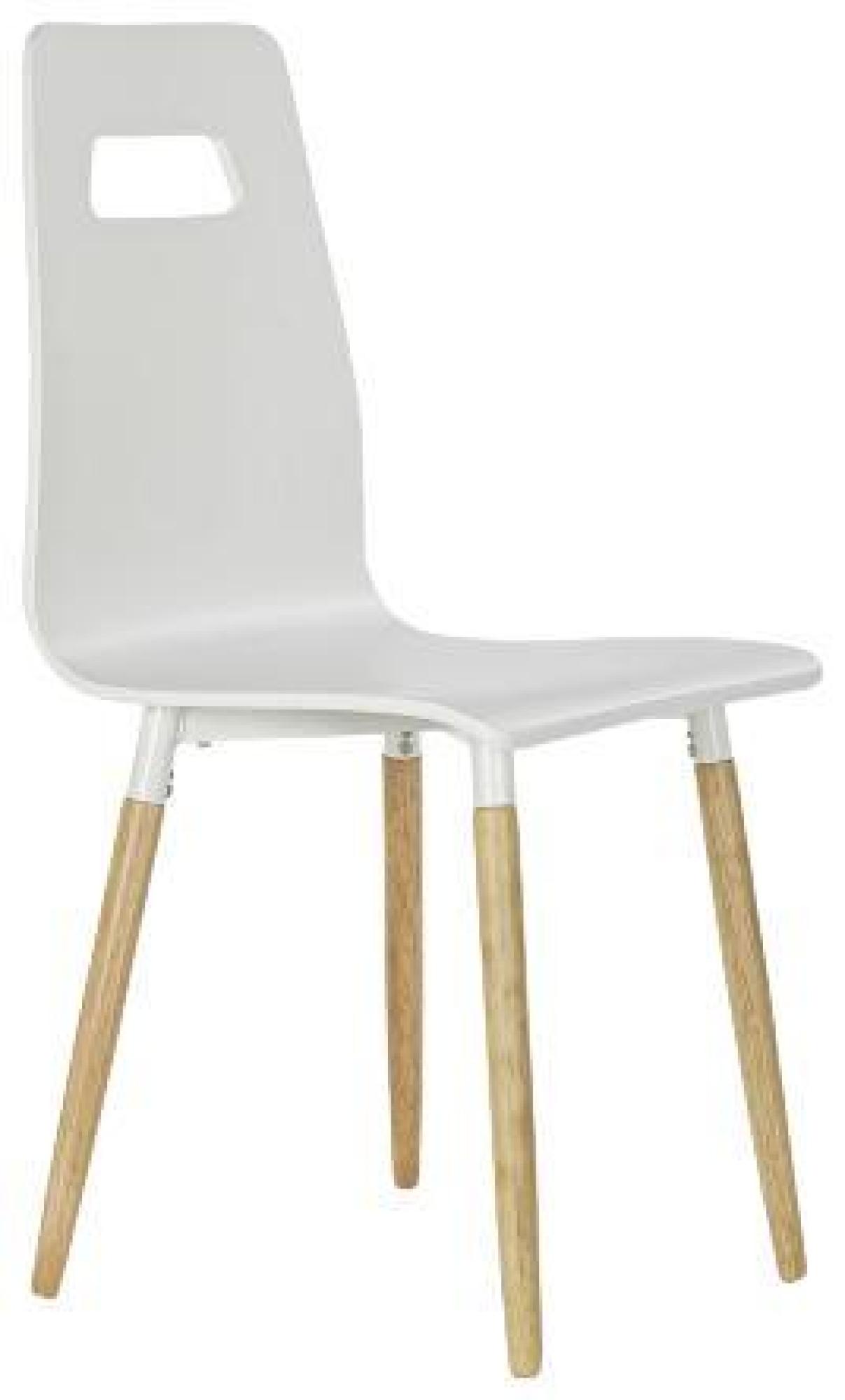Product photograph of 4 X Modern White Dining Chair from Choice Furniture Superstore.