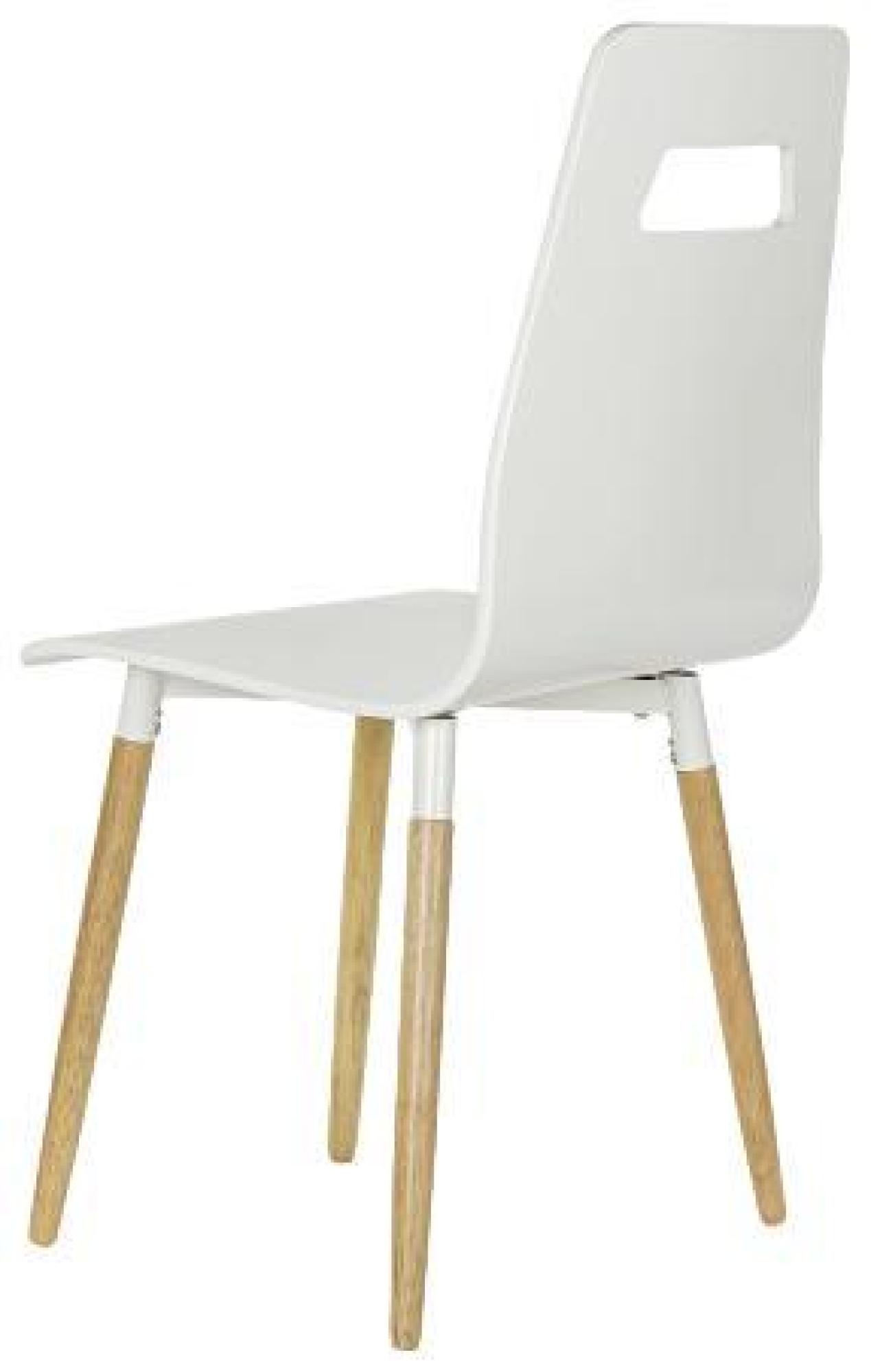 Product photograph of 4 X Modern White Dining Chair from Choice Furniture Superstore.