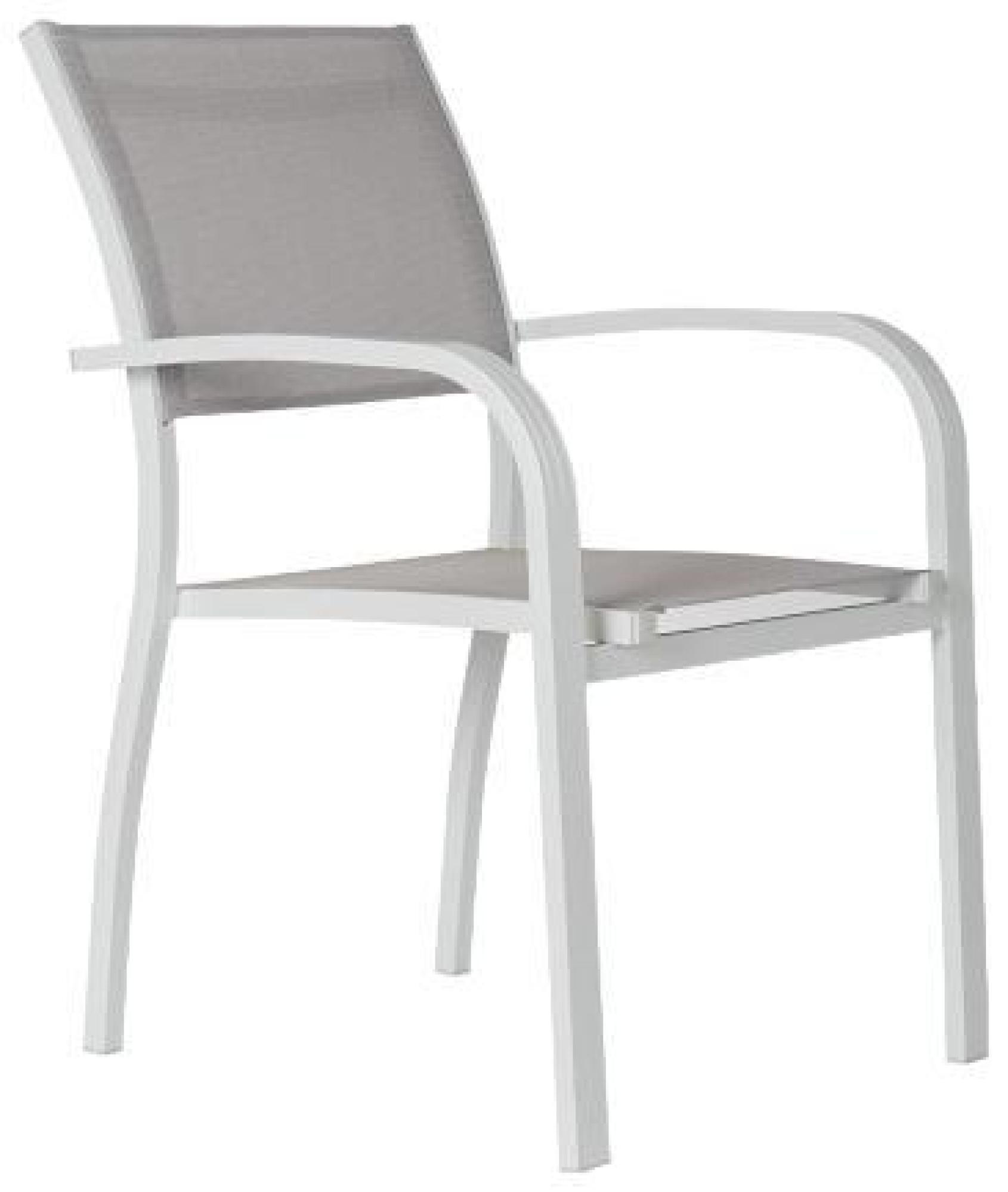 Product photograph of Set Of 2 Grey Metal Outdoor Chair from Choice Furniture Superstore.