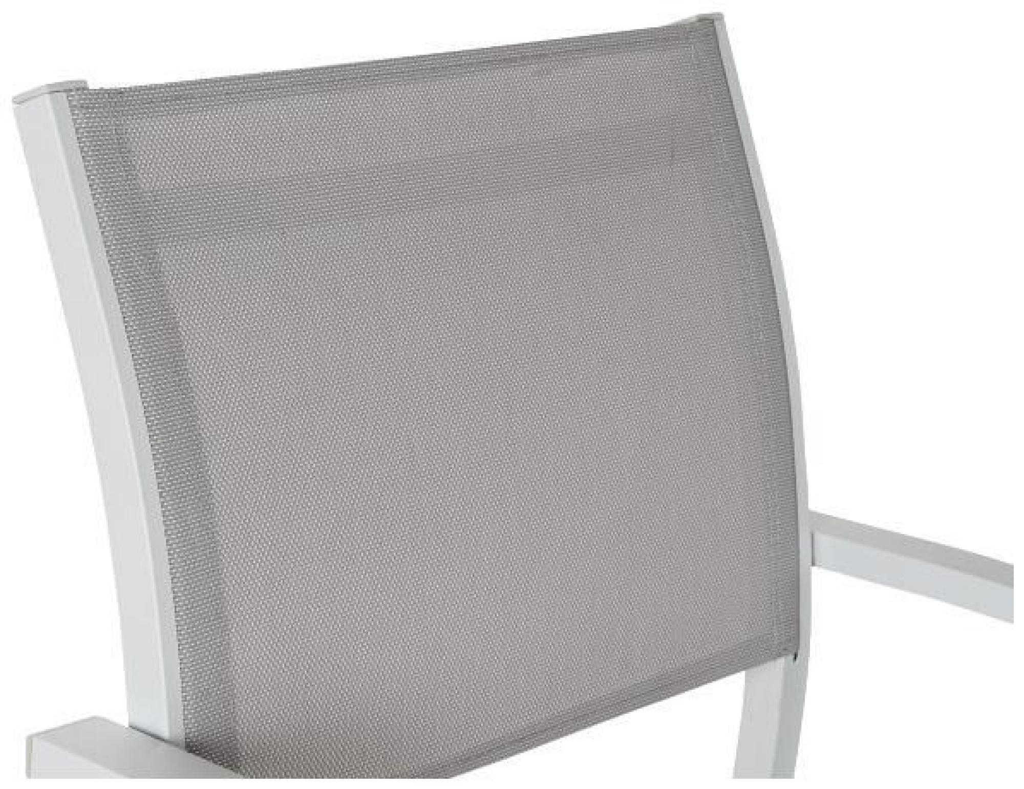 Product photograph of Set Of 2 Grey Metal Outdoor Chair from Choice Furniture Superstore.