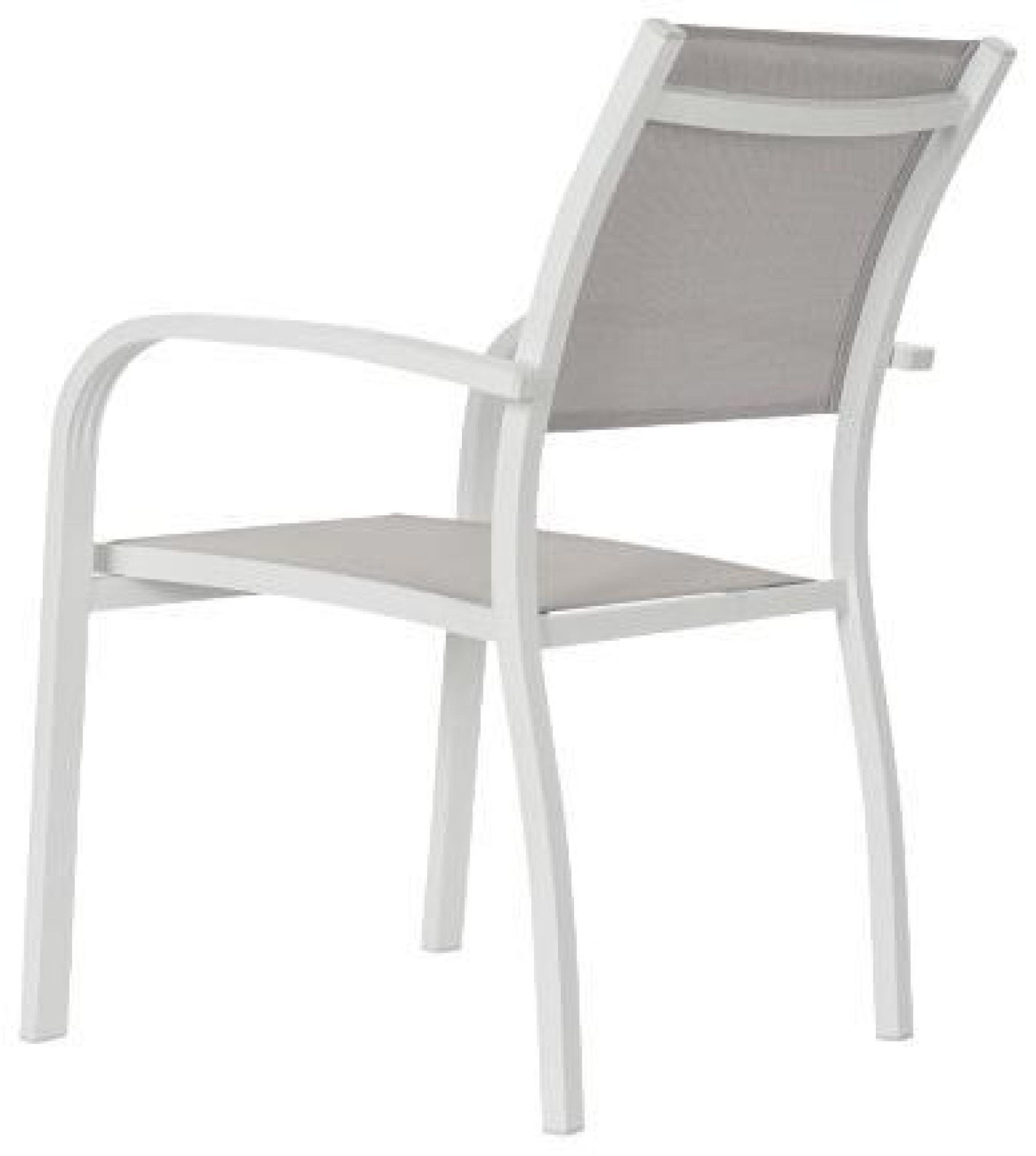 Product photograph of Set Of 2 Grey Metal Outdoor Chair from Choice Furniture Superstore.