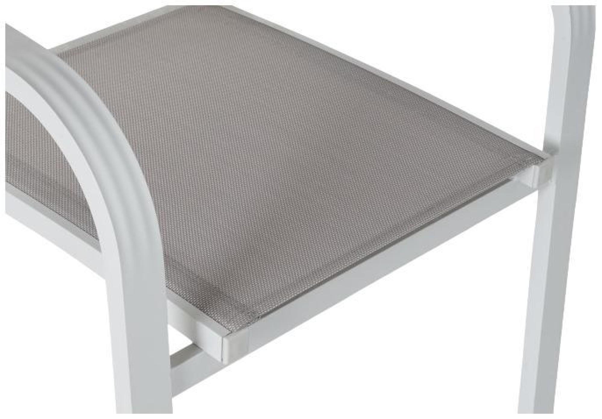 Product photograph of Set Of 2 Grey Metal Outdoor Chair from Choice Furniture Superstore.