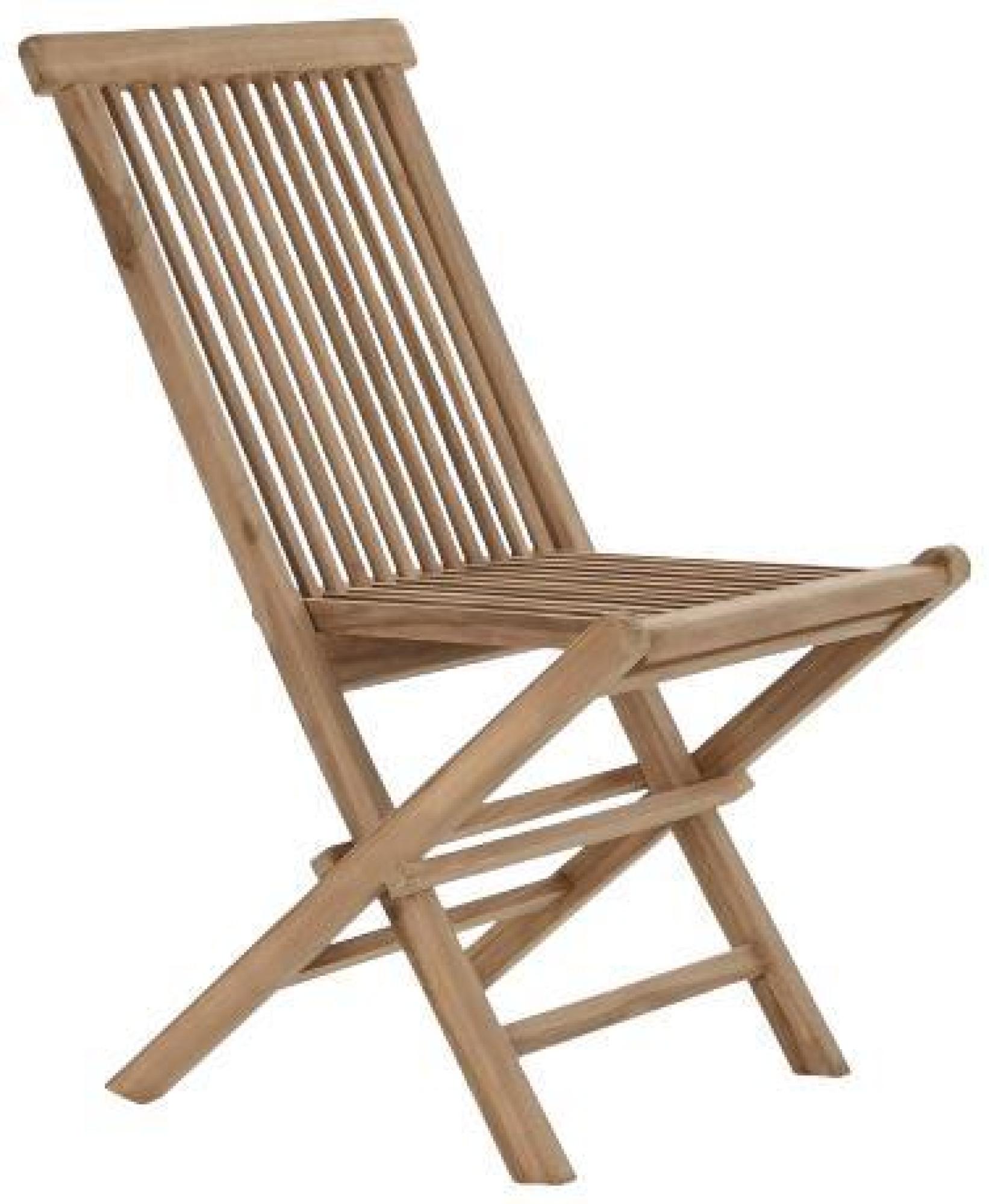 Product photograph of Natural Teak Wood Folding Chair from Choice Furniture Superstore.
