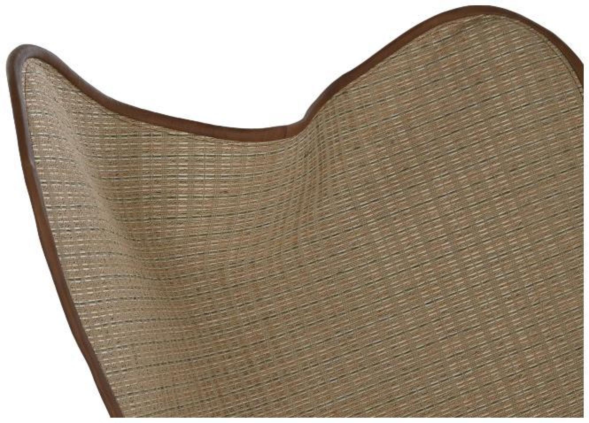 Product photograph of Brown Rattan Butterfly Chair from Choice Furniture Superstore.