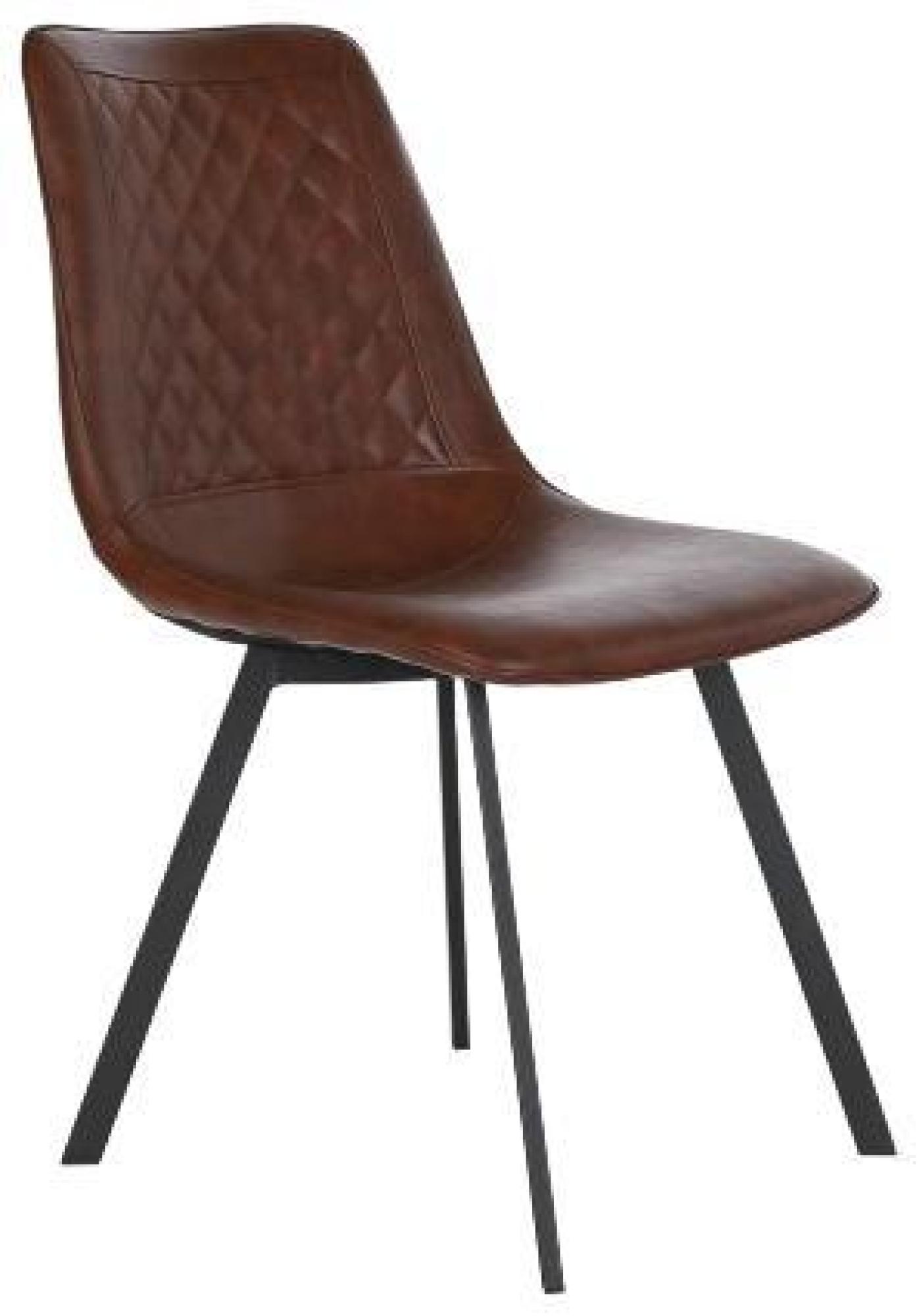 Product photograph of 4 X Vintage Dark Brown Dining Chair from Choice Furniture Superstore.