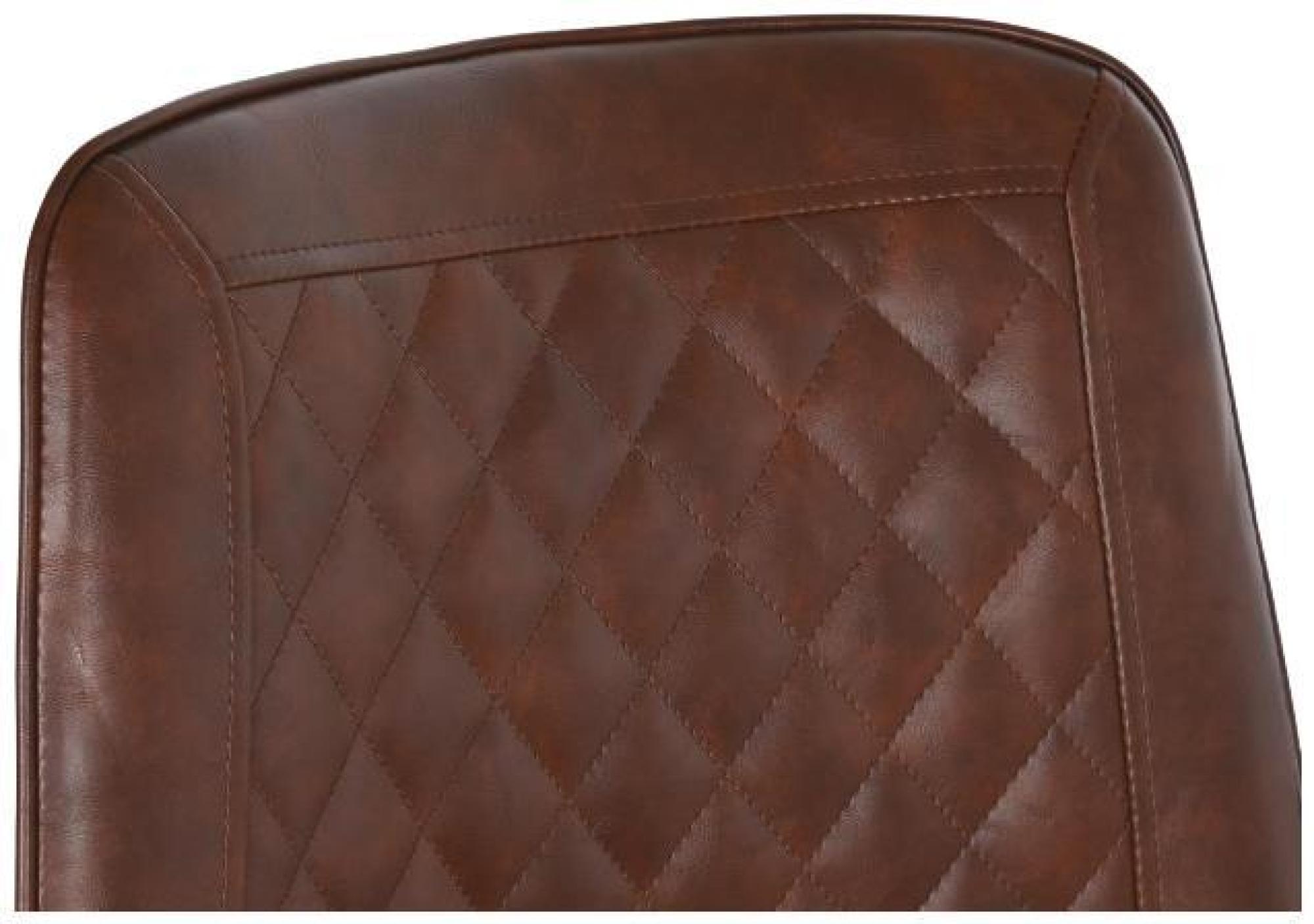 Product photograph of 4 X Vintage Dark Brown Dining Chair from Choice Furniture Superstore.
