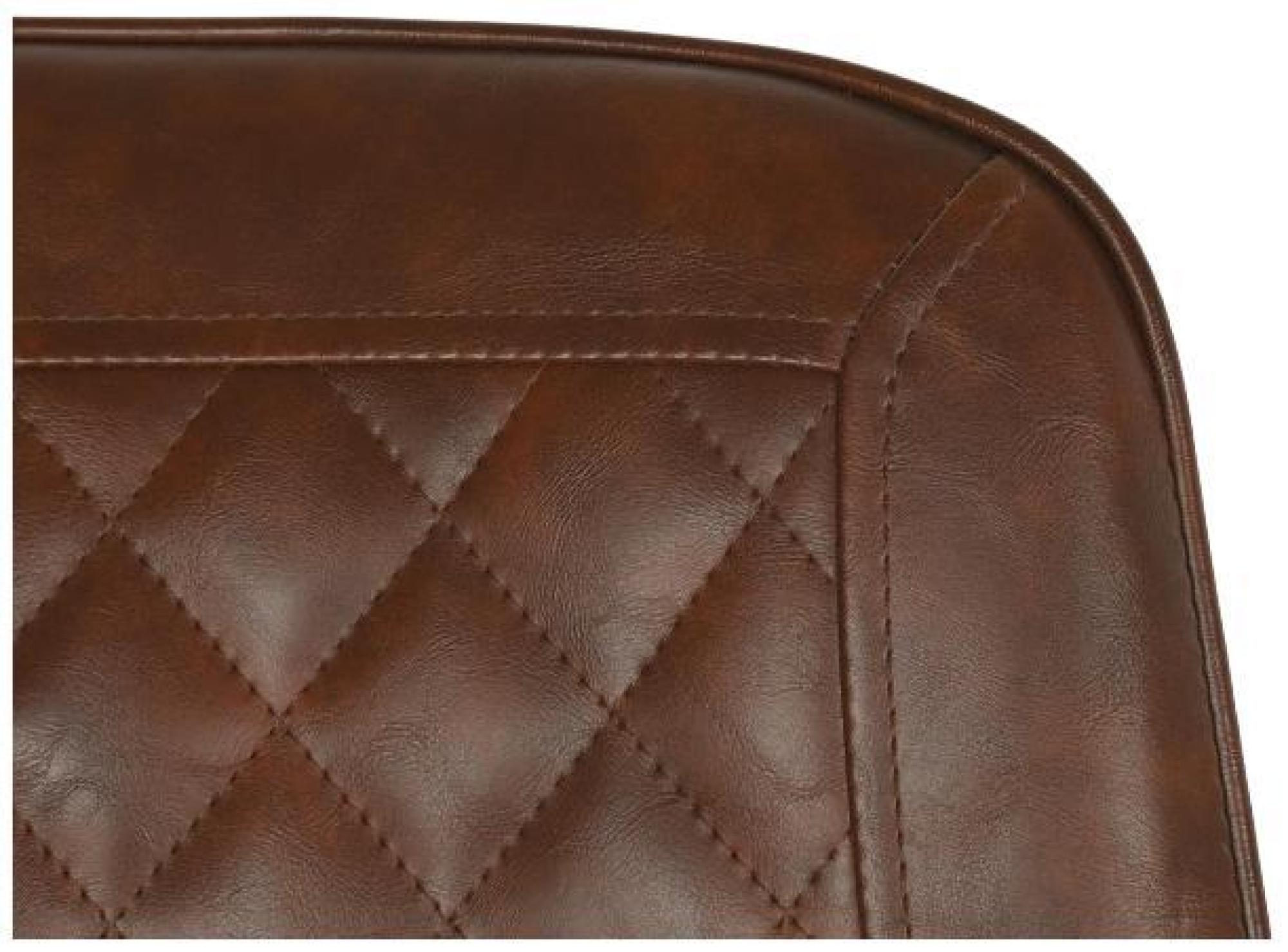 Product photograph of 4 X Vintage Dark Brown Dining Chair from Choice Furniture Superstore.