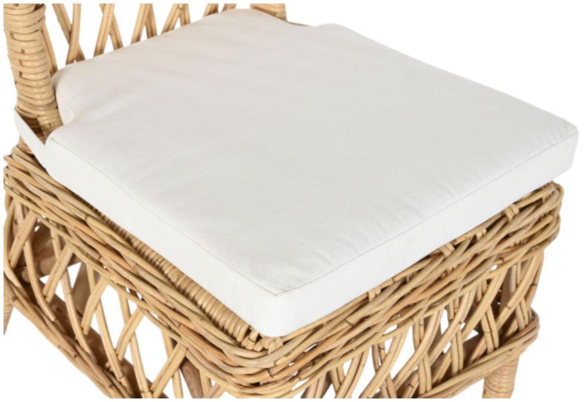 Product photograph of Natural Rattan Outdoor Dining Chair from Choice Furniture Superstore.