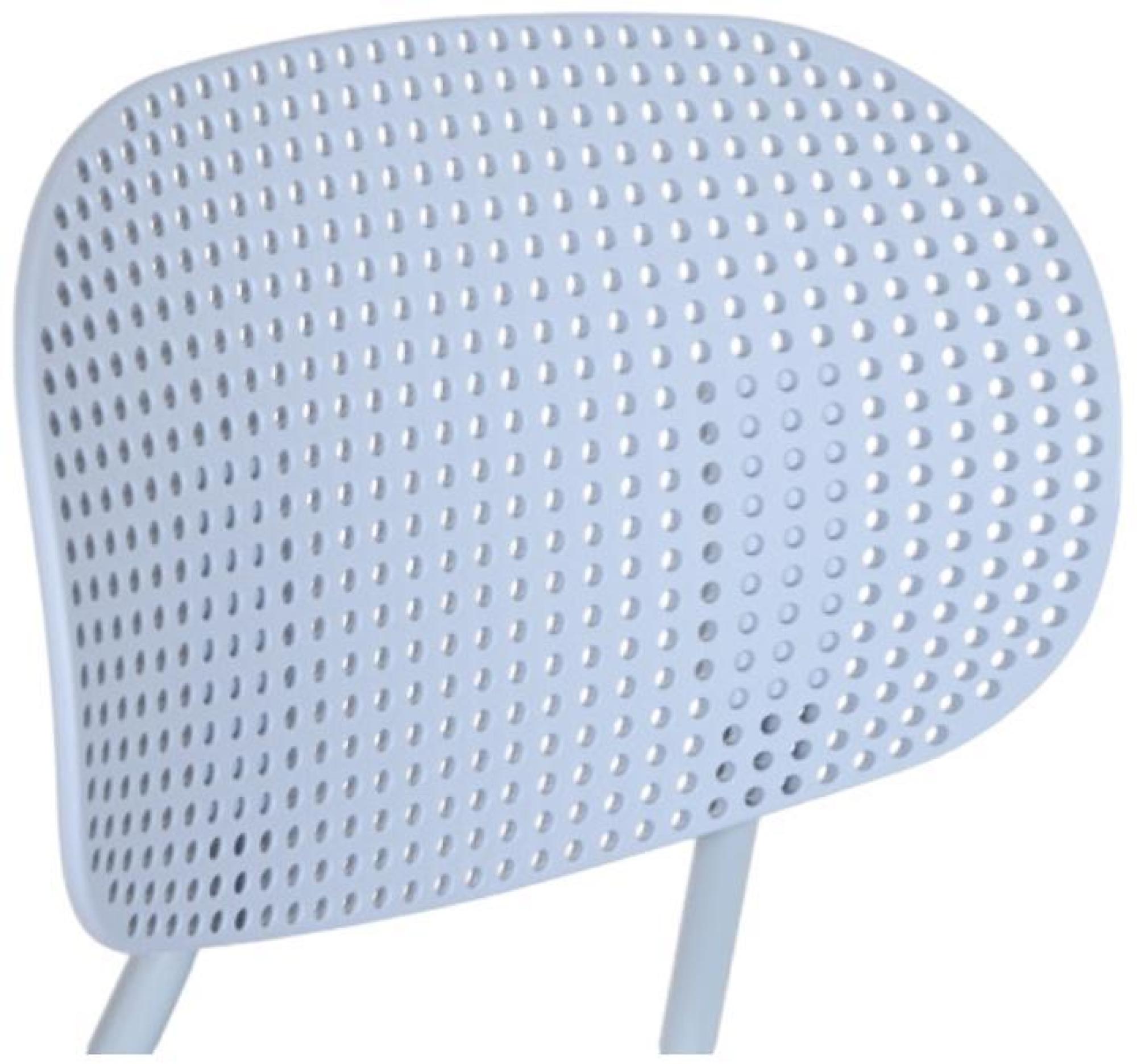 Product photograph of 4 X Urban Sky Blue Metal Barstool from Choice Furniture Superstore.