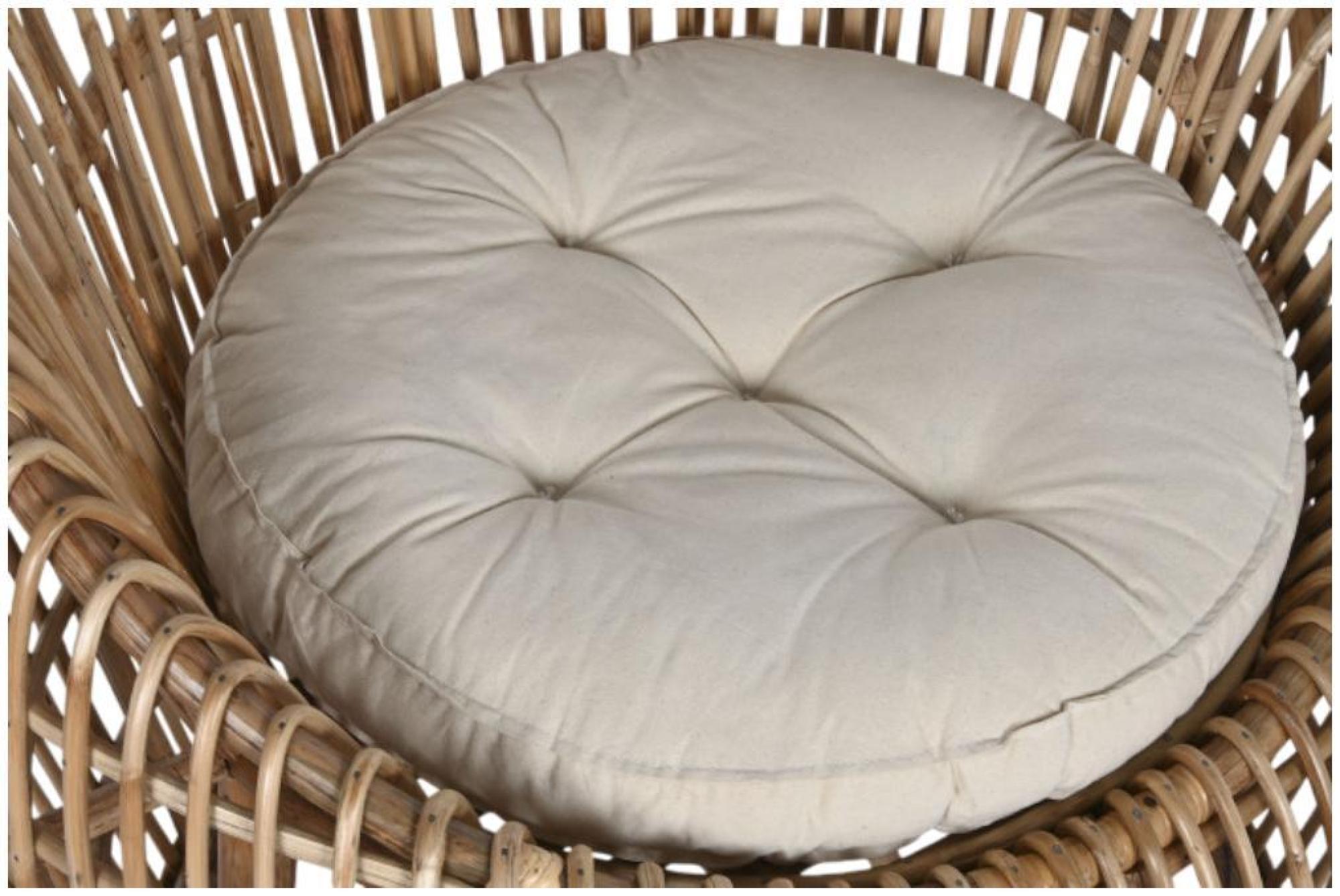 Product photograph of Balinese Beige Rattan Outdoor Chair from Choice Furniture Superstore.