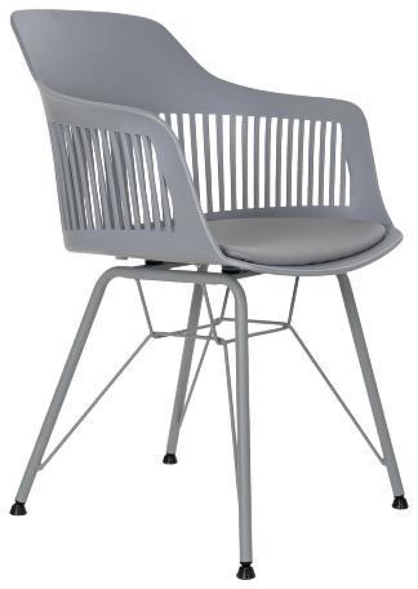 Product photograph of 2 X Modern Light Grey Dining Chair from Choice Furniture Superstore.