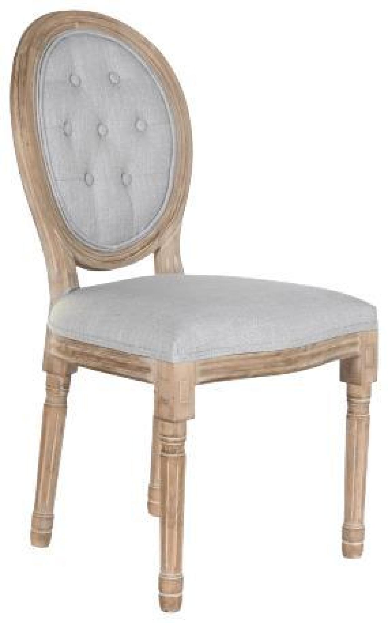 Product photograph of Set Of 2 Light Grey Fabric Dining Chair from Choice Furniture Superstore.