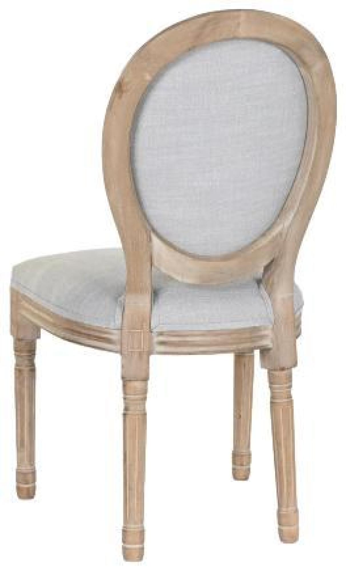 Product photograph of Set Of 2 Light Grey Fabric Dining Chair from Choice Furniture Superstore.