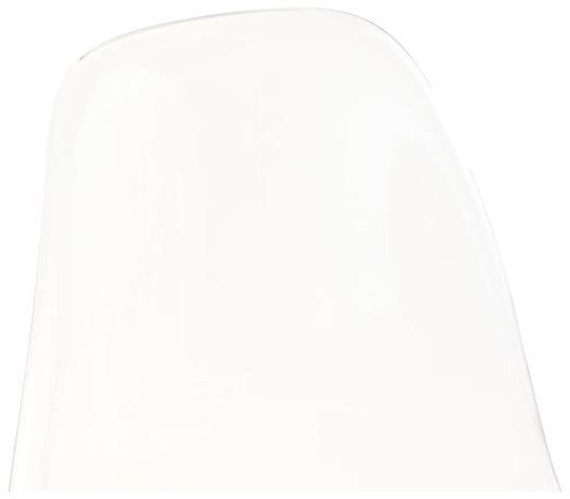 Product photograph of 4 X Ballia White Plastic Dining Chair - Beige Seat Pad from Choice Furniture Superstore.
