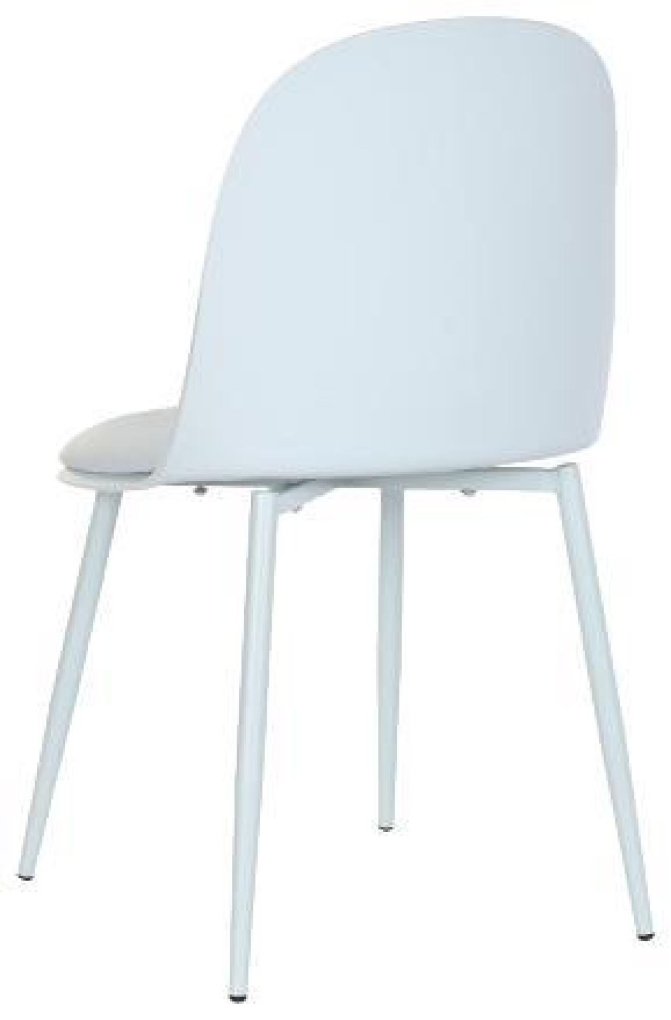 Product photograph of 4 X Blue Faux Leather Dining Chair from Choice Furniture Superstore.