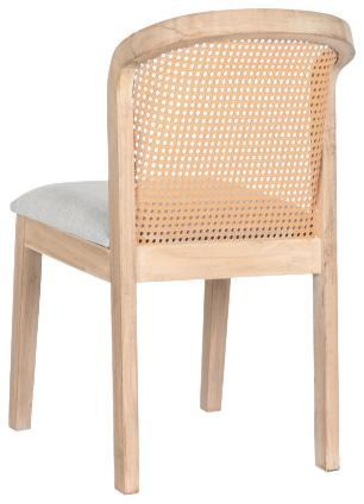 Product photograph of Set Of 2 Modern Light Grey Fabric Dining Chair from Choice Furniture Superstore.