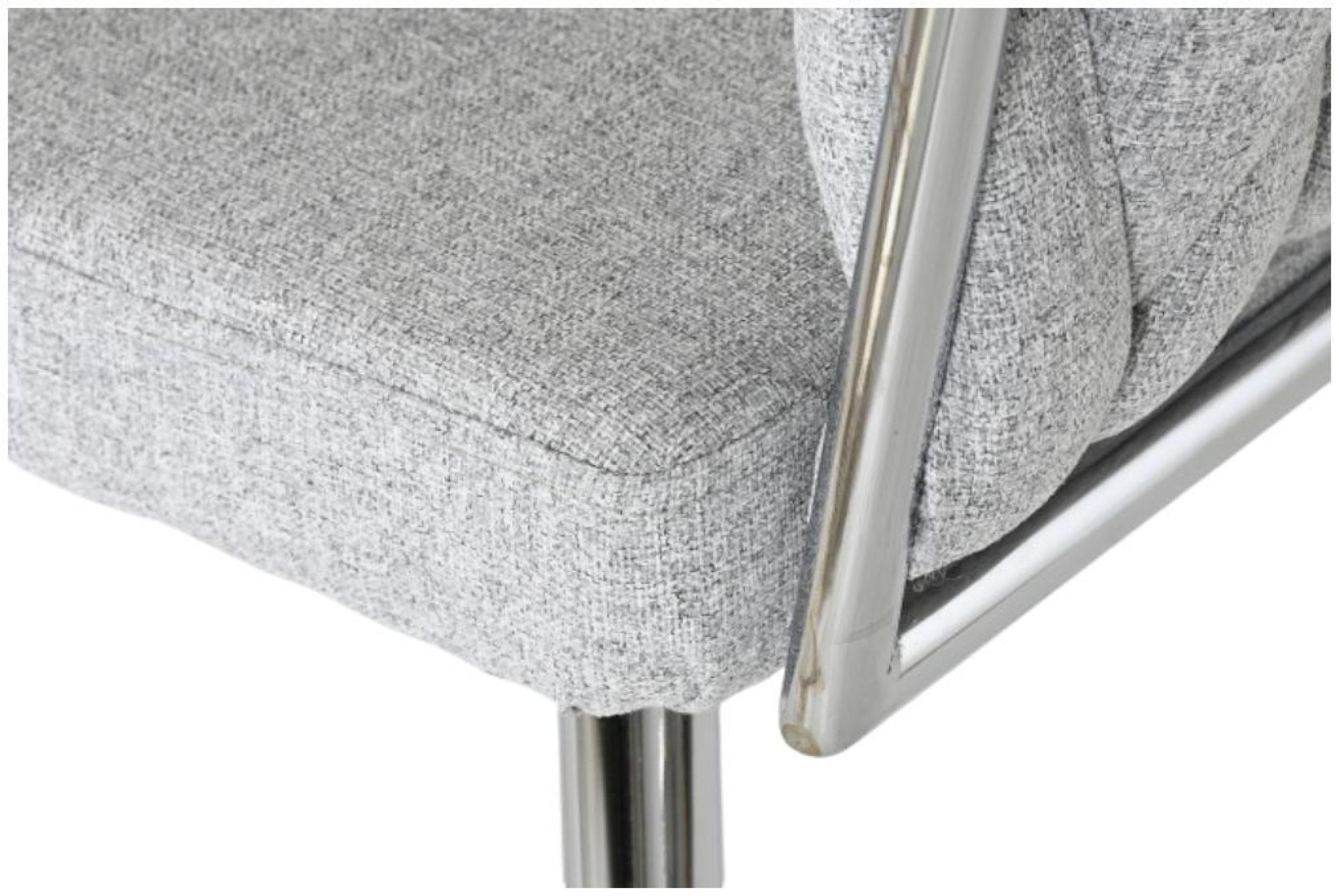 Product photograph of Set Of 2 Modern Grey Fabric Dining Chair from Choice Furniture Superstore.