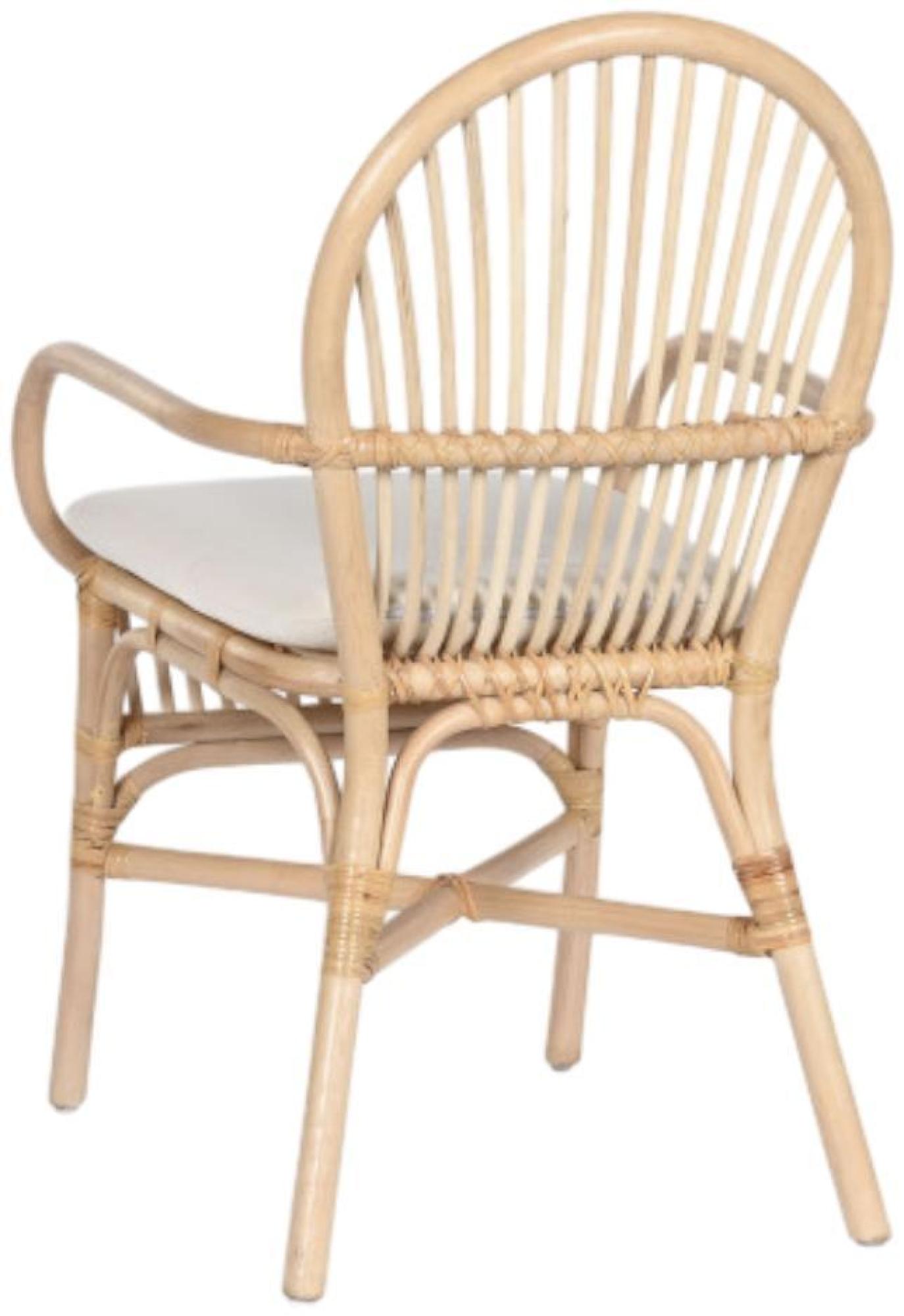 Product photograph of Claremont Natural Cane Dining Armchair from Choice Furniture Superstore.