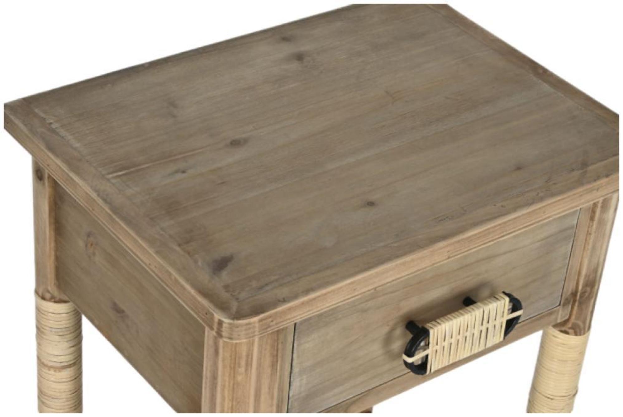 Product photograph of Alpine Wooden 1 Drawer Bedside Table from Choice Furniture Superstore.