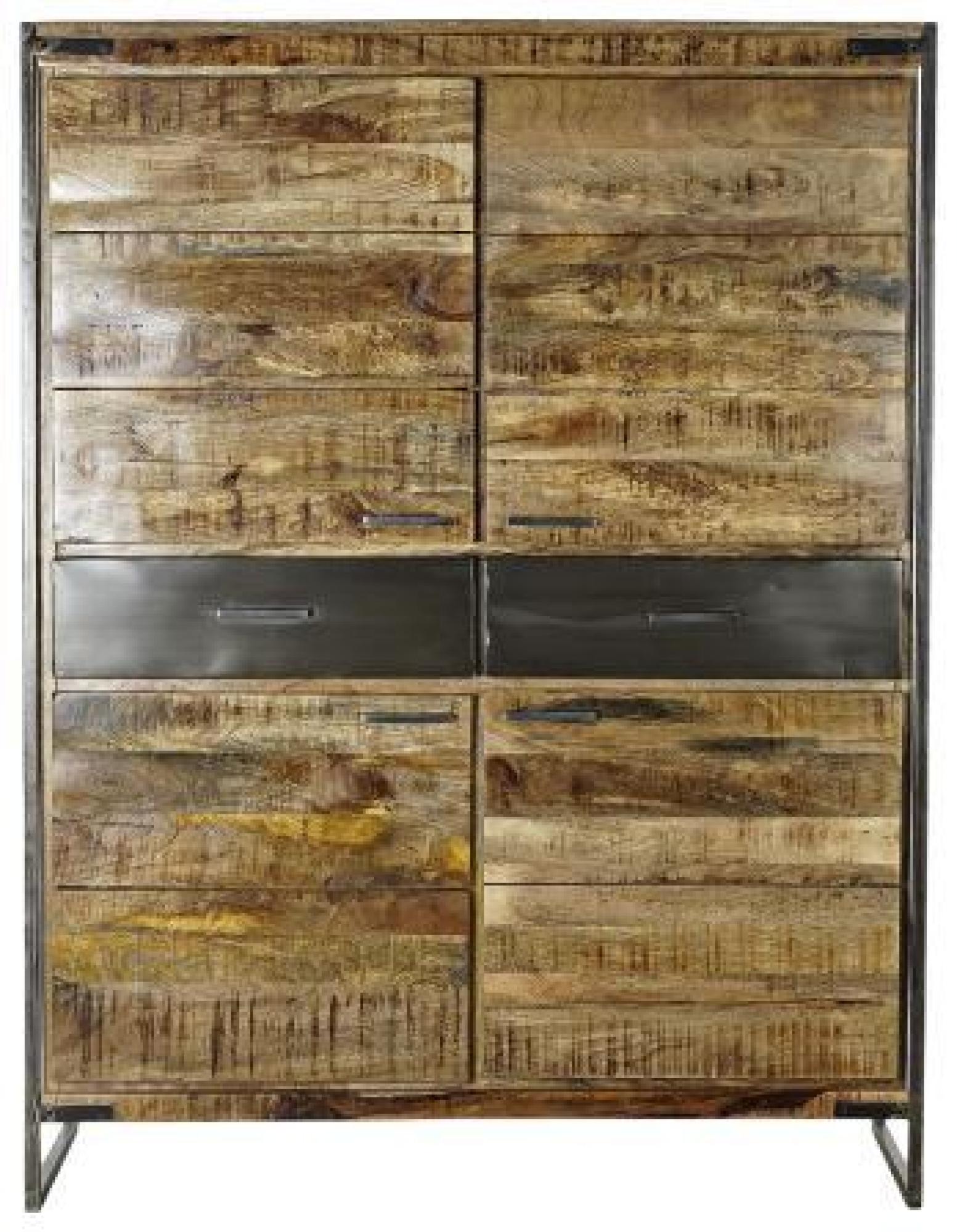 Product photograph of Mango Wood 2 Door Hall Cabinet from Choice Furniture Superstore.