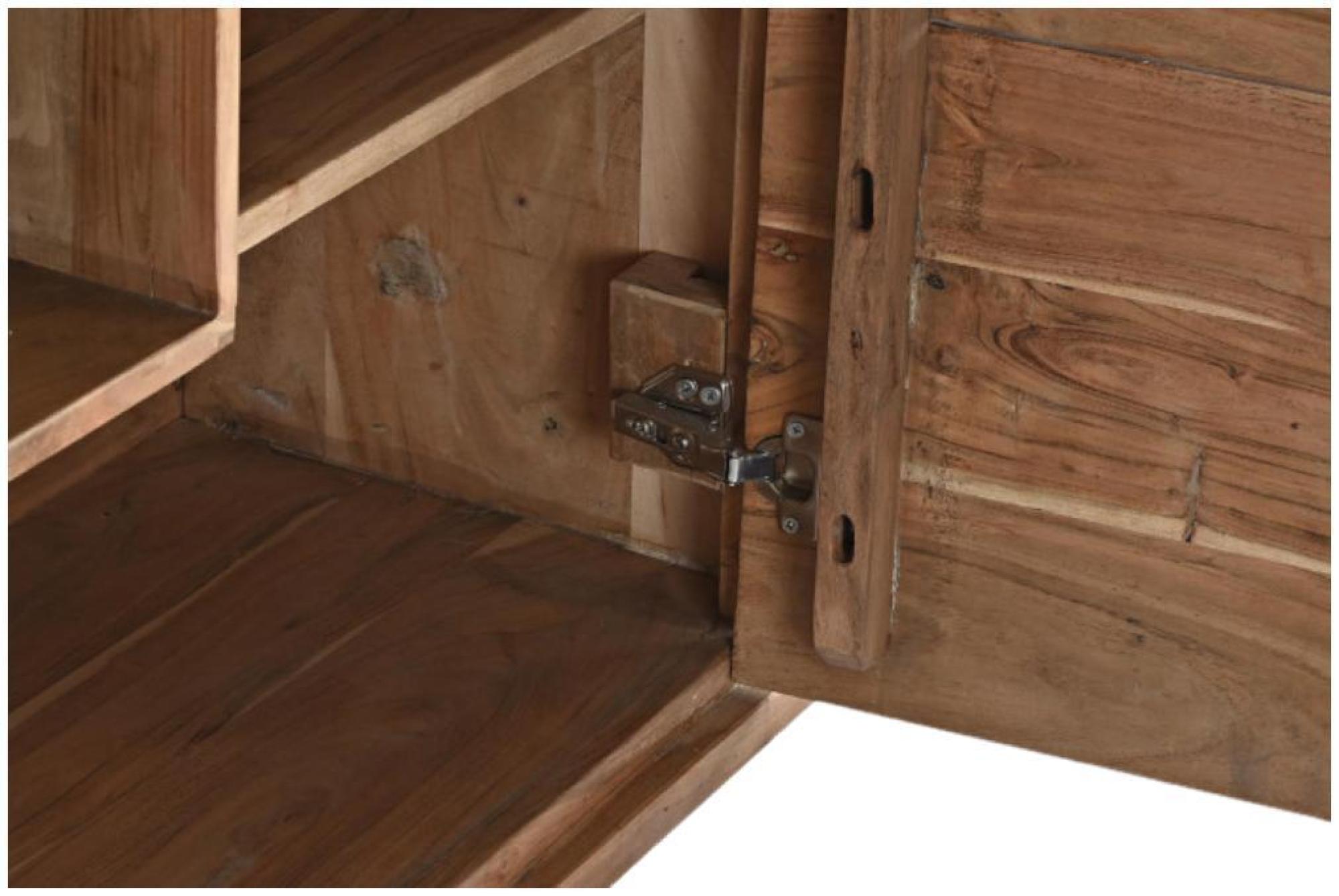 Product photograph of Hudson Acacia Wood Large Hall Cabinet from Choice Furniture Superstore.