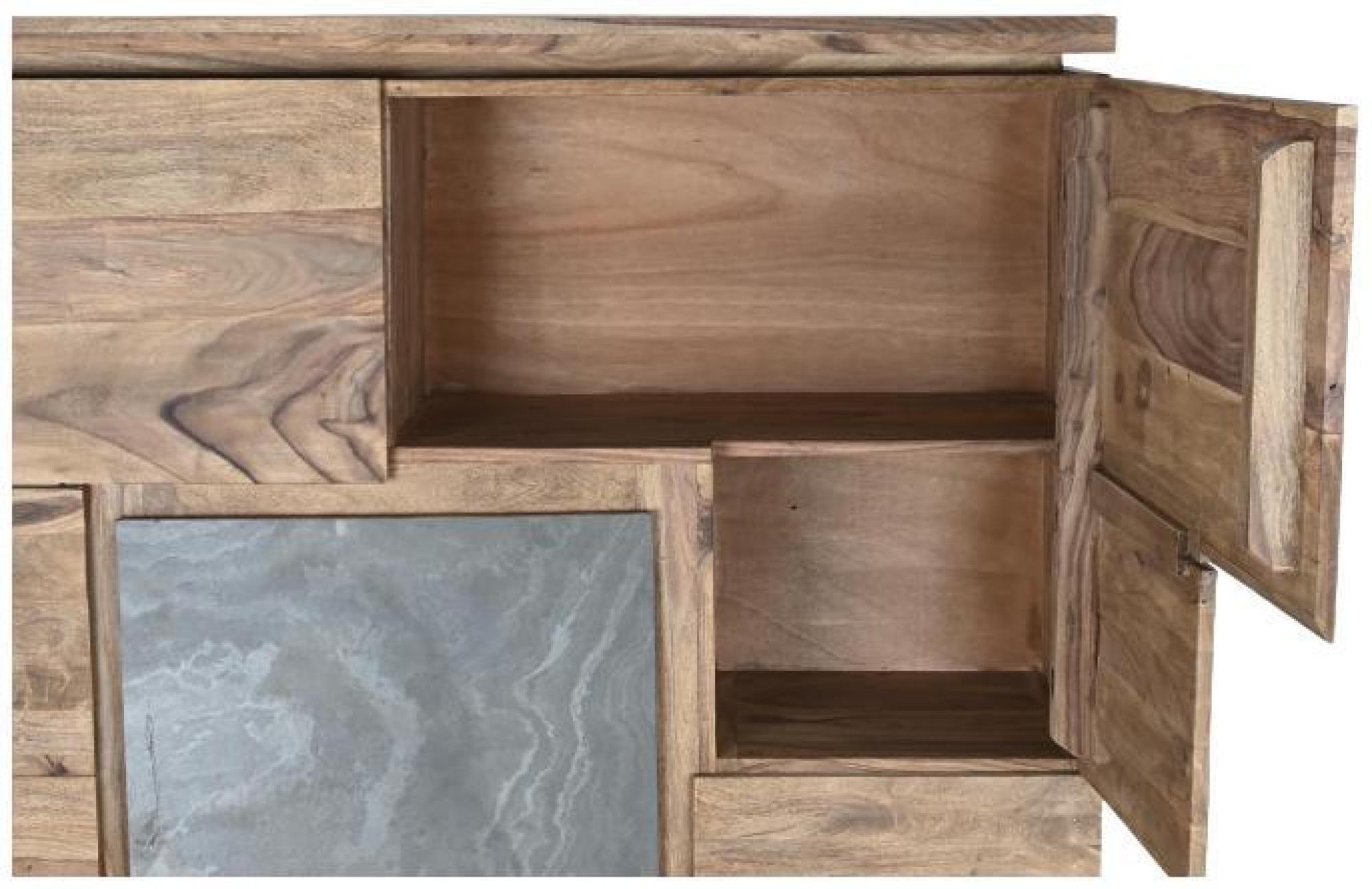 Product photograph of Brown Sheesham Large Hall Cabinet from Choice Furniture Superstore.