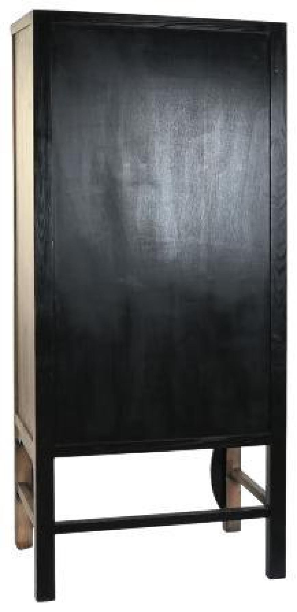 Product photograph of Oriental Brown Natural Wooden 2 Door Hall Cabinet from Choice Furniture Superstore.