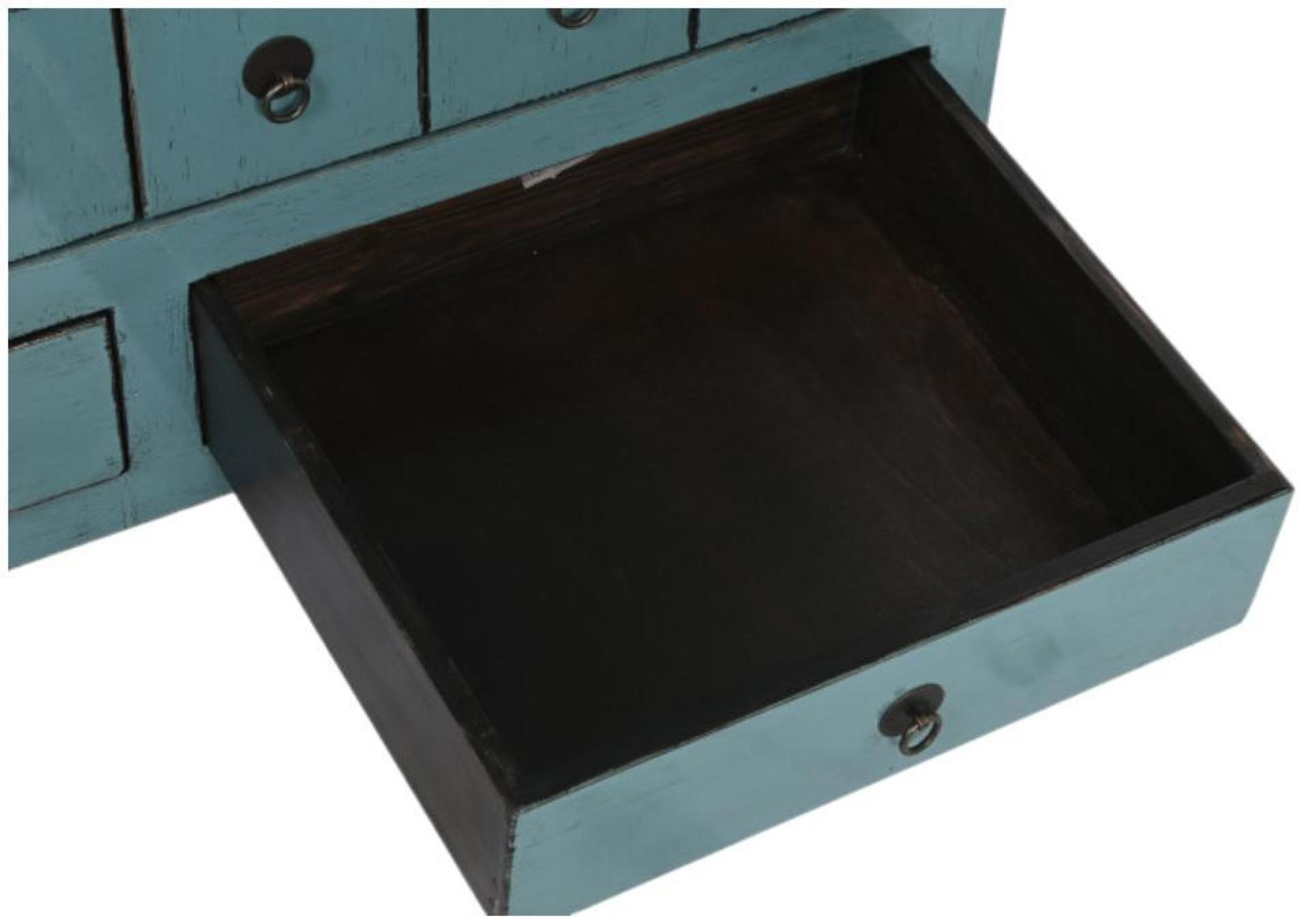 Product photograph of Blue Elm Wood 2 Door Hall Cabinet from Choice Furniture Superstore.