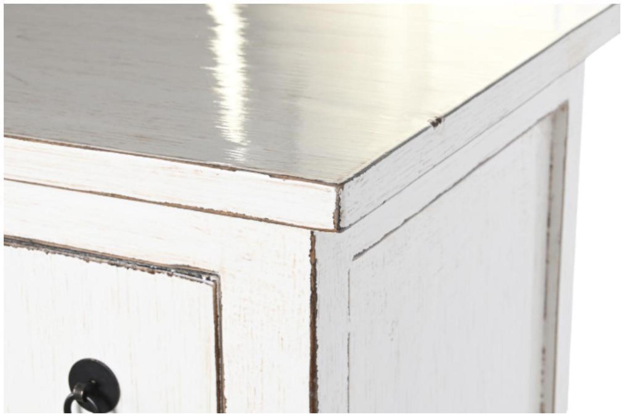 Product photograph of White Elm Wood 2 Door Hall Cabinet from Choice Furniture Superstore.