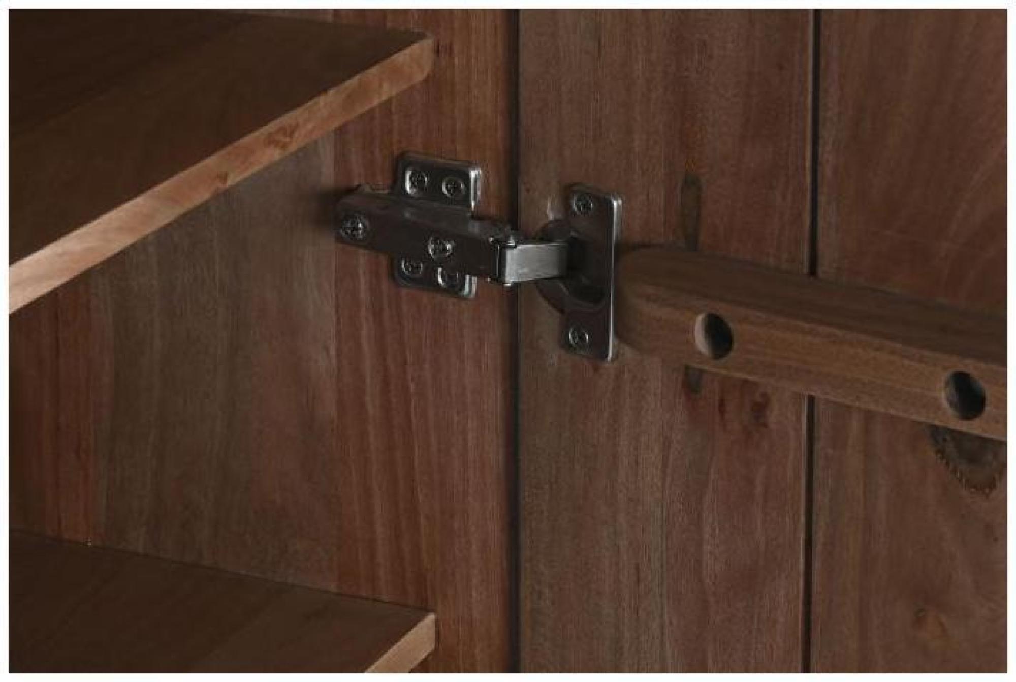 Product photograph of Modern Dark Grey Wooden 2 Door Hall Cabinet from Choice Furniture Superstore.