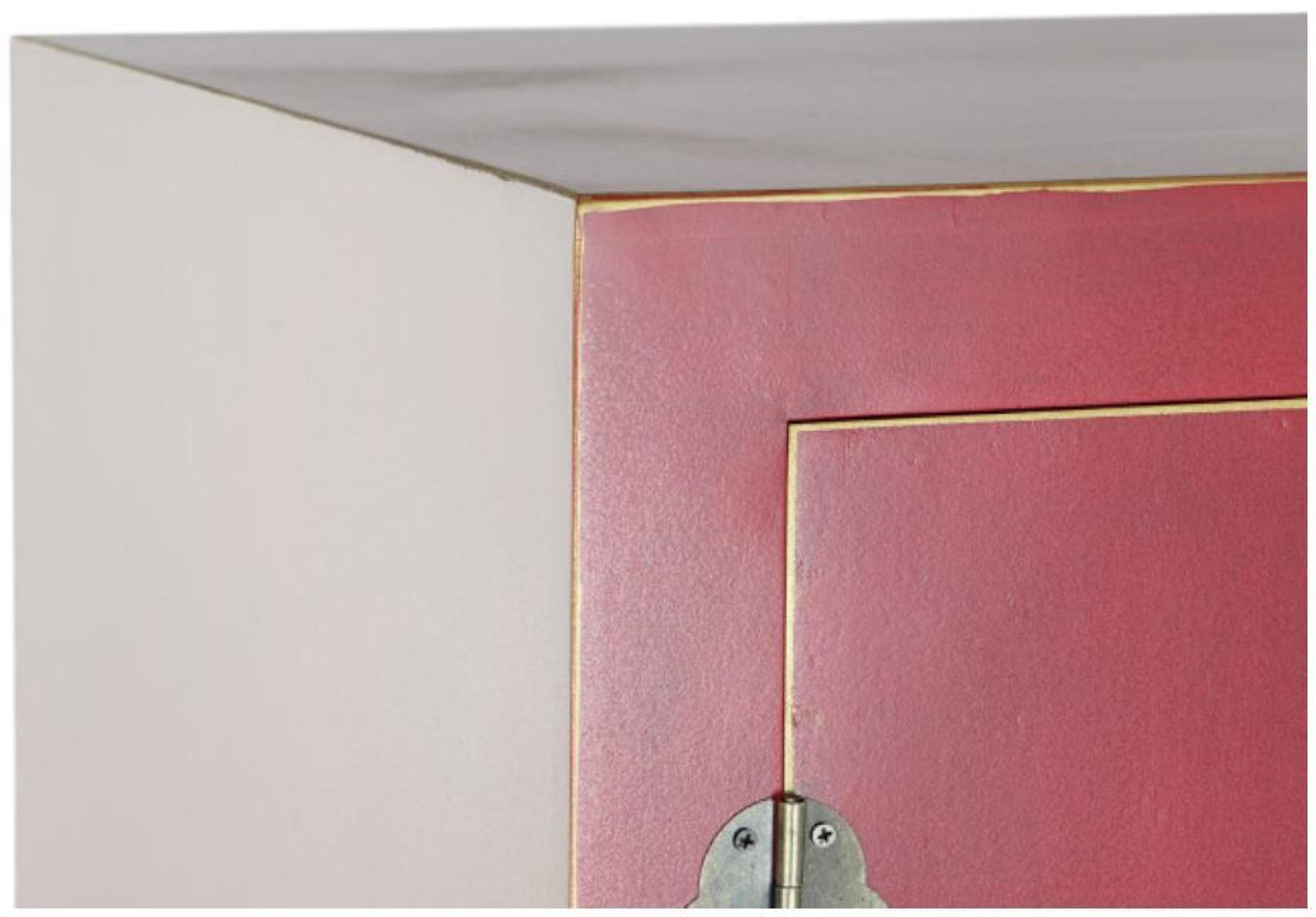 Product photograph of Oriental Red 2 Door 1 Drawer Wardrobe from Choice Furniture Superstore.
