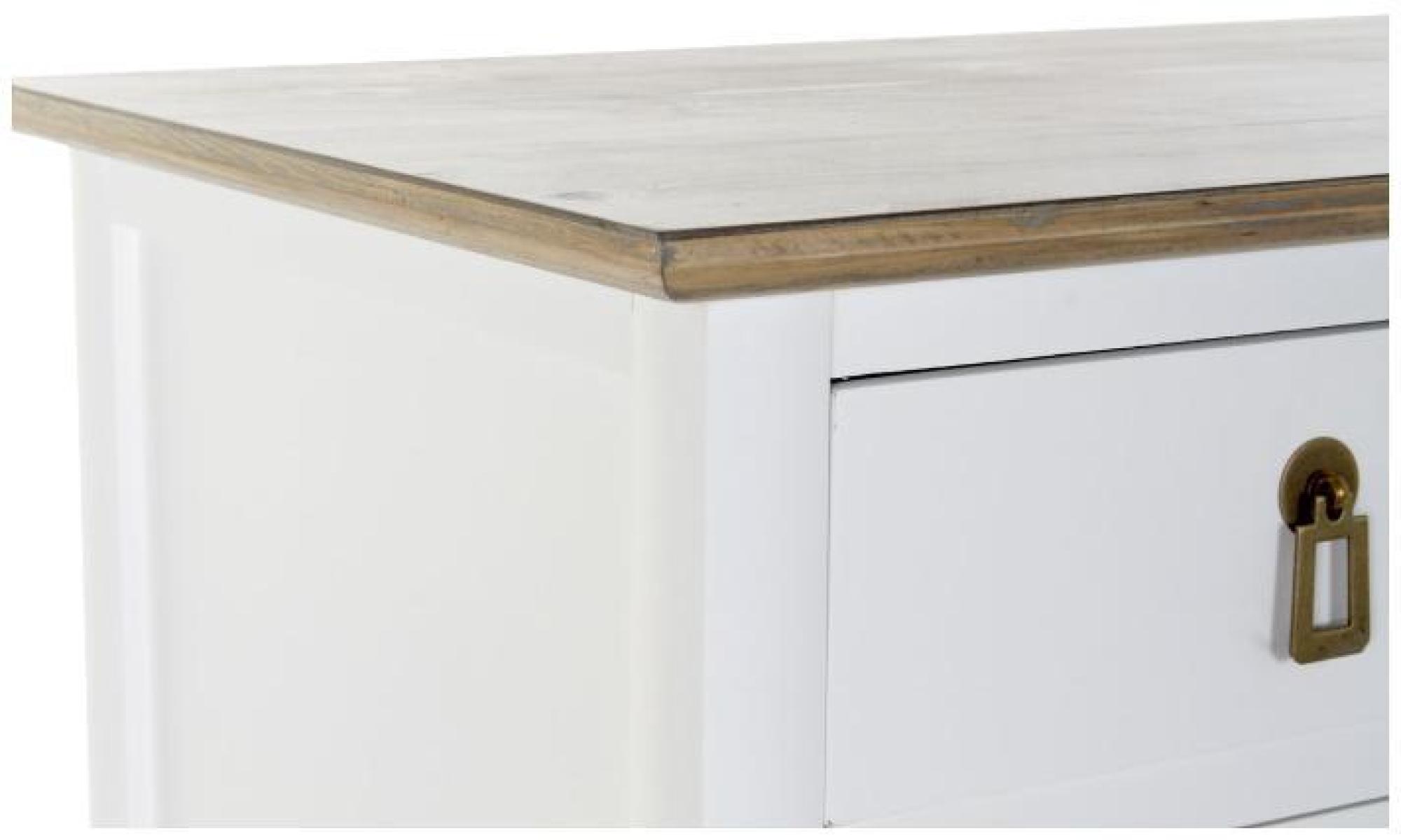 Product photograph of White Wooden 120cm Small Buffet Sideboard - 3 Door from Choice Furniture Superstore.