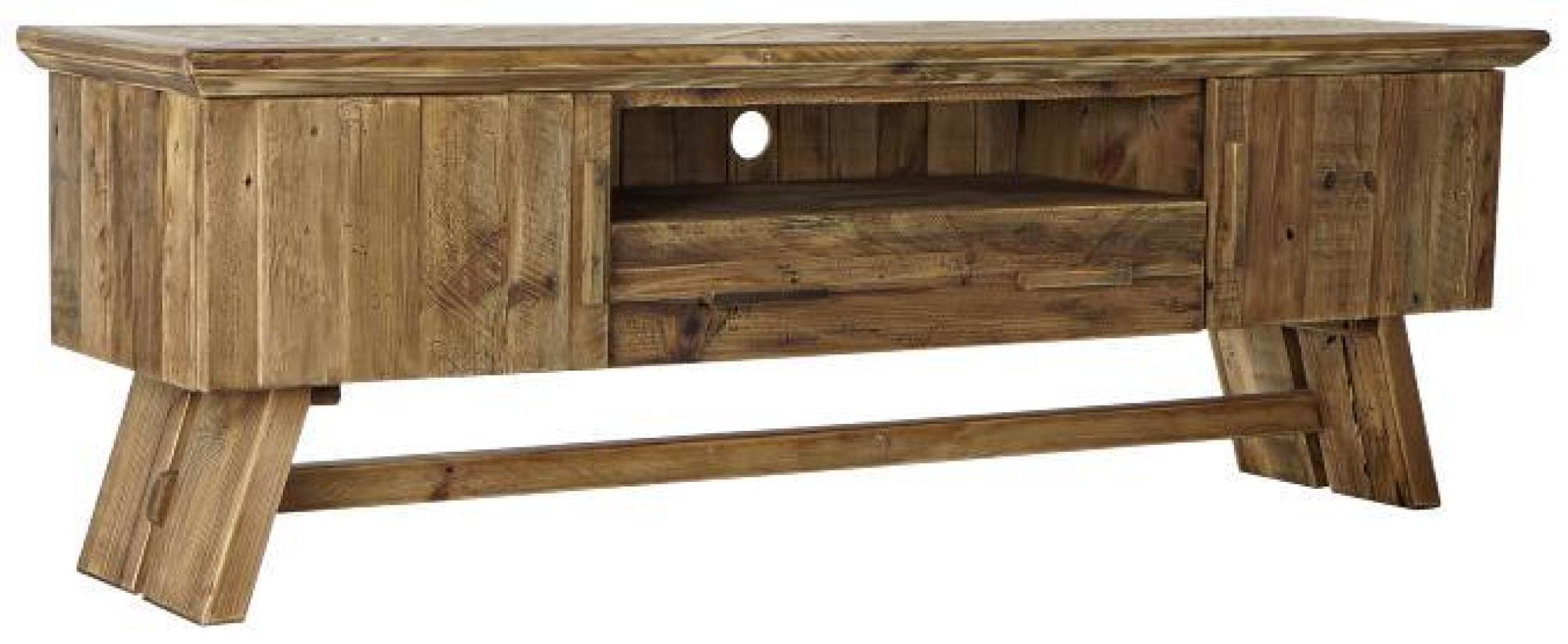 Product photograph of Vintage Reclaimed Wood 180cm Tv Unit from Choice Furniture Superstore.