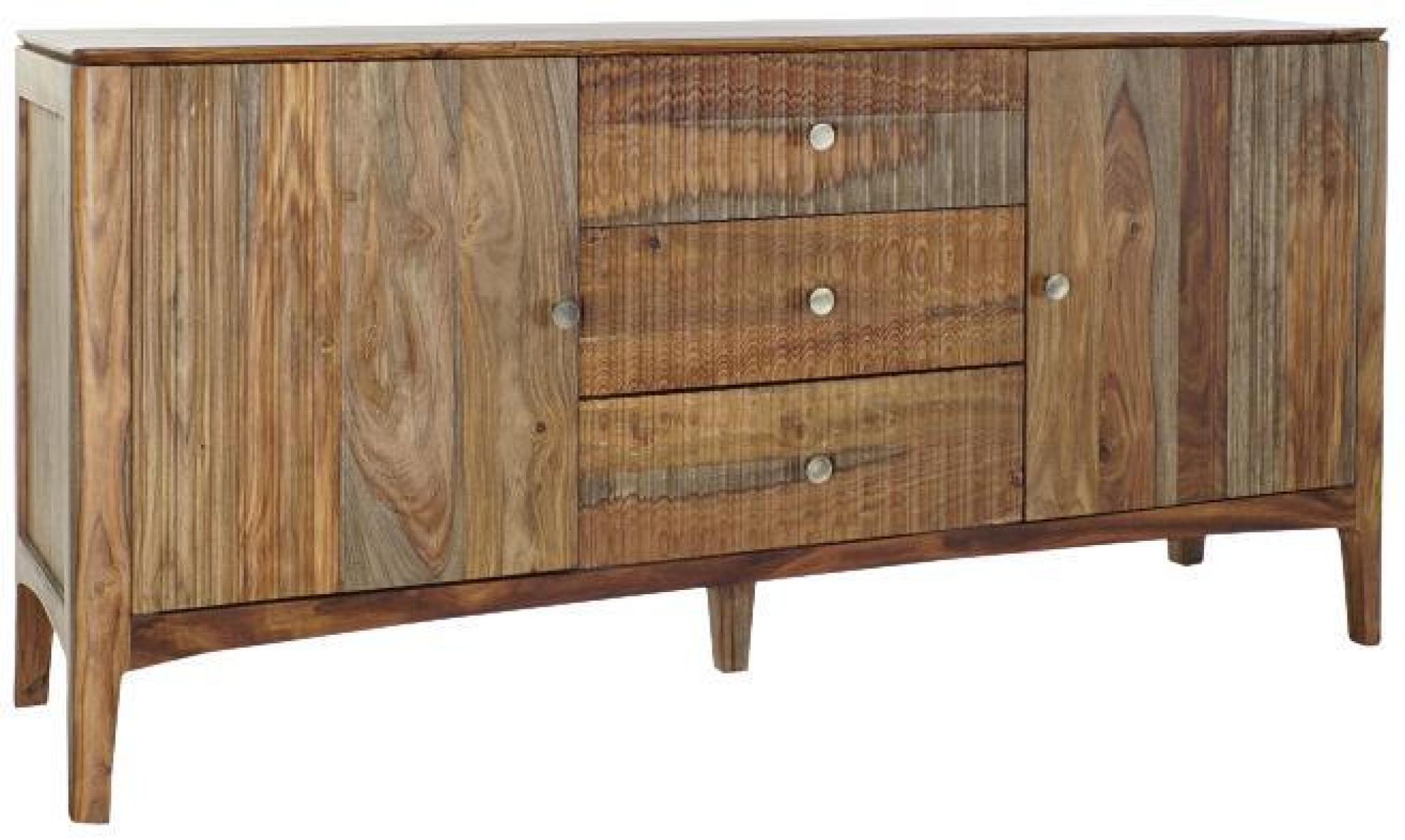 Product photograph of Scandi Sheesham 160cm Large Sideboard - 2 Door from Choice Furniture Superstore.