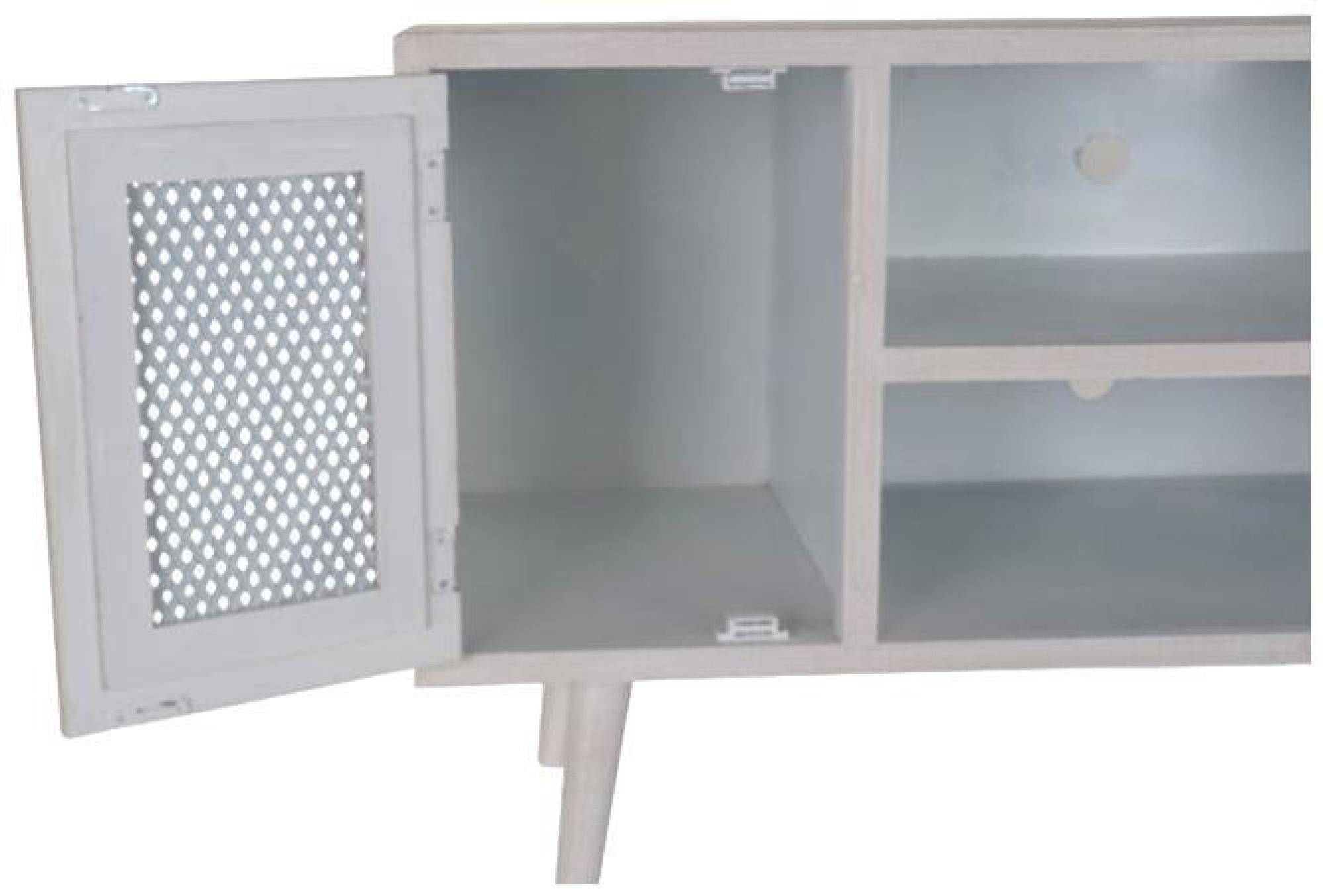 Product photograph of Modern White Wooden 110cm Tv Unit from Choice Furniture Superstore.