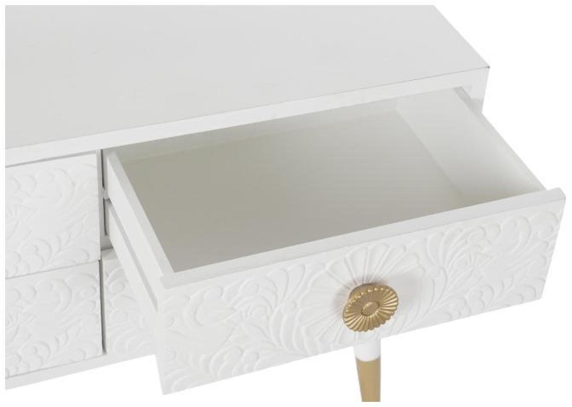 Product photograph of Glam White Wooden 120cm Tv Unit from Choice Furniture Superstore.