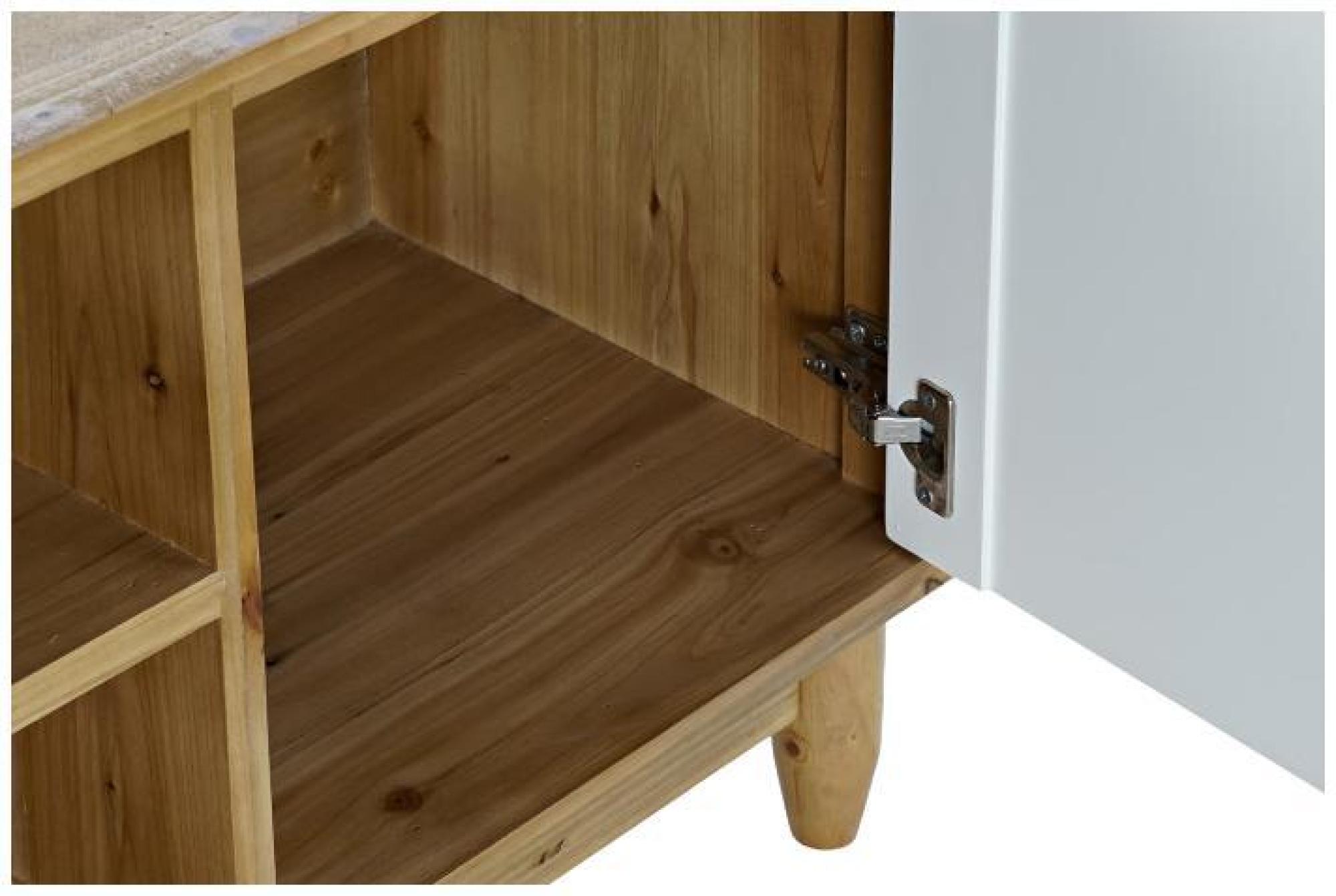 Product photograph of Ranchi Wood And White 140cm Tv Unit from Choice Furniture Superstore.