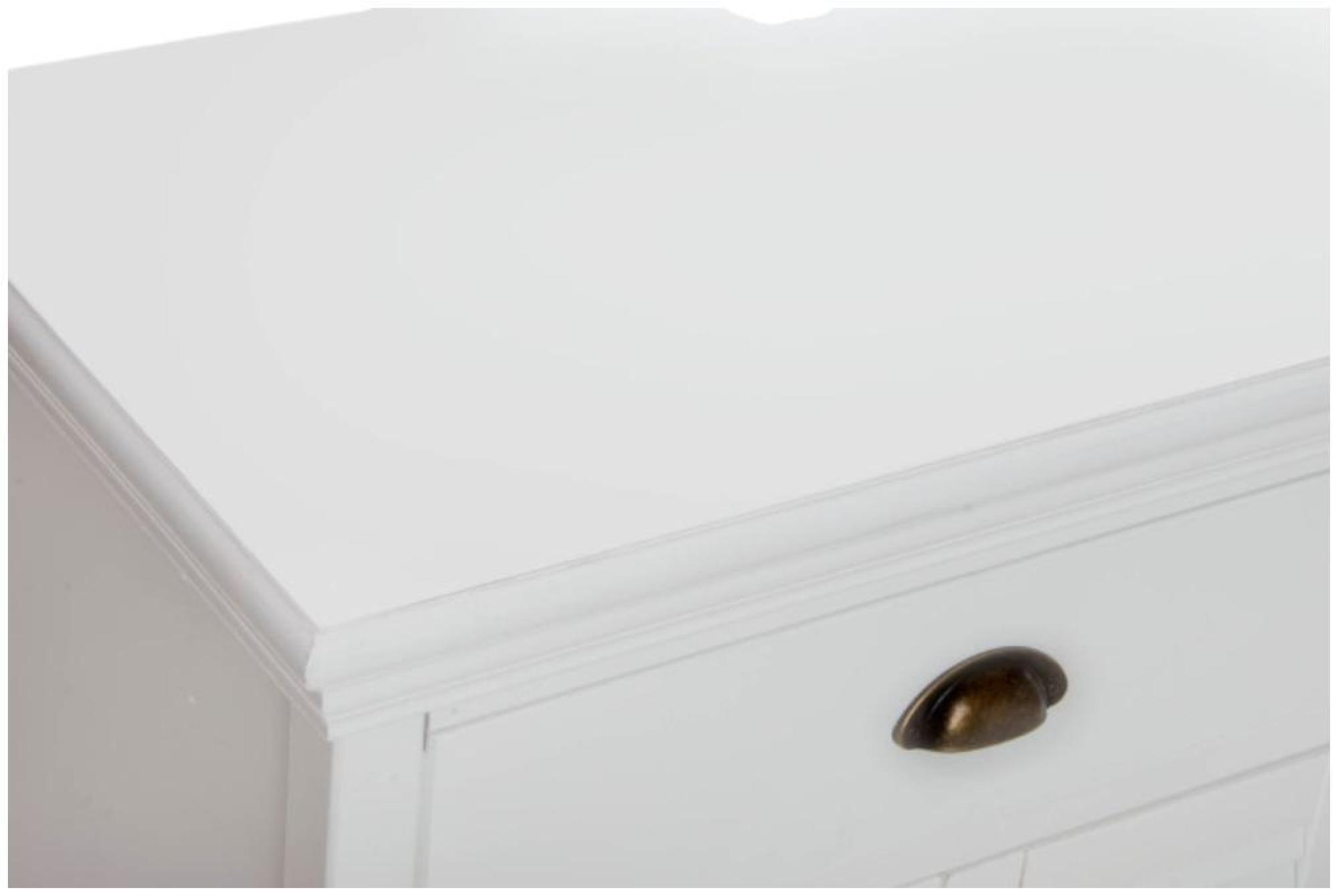 Product photograph of Romantic White Wooden 160cm Large Sideboard - 6 Doors from Choice Furniture Superstore.