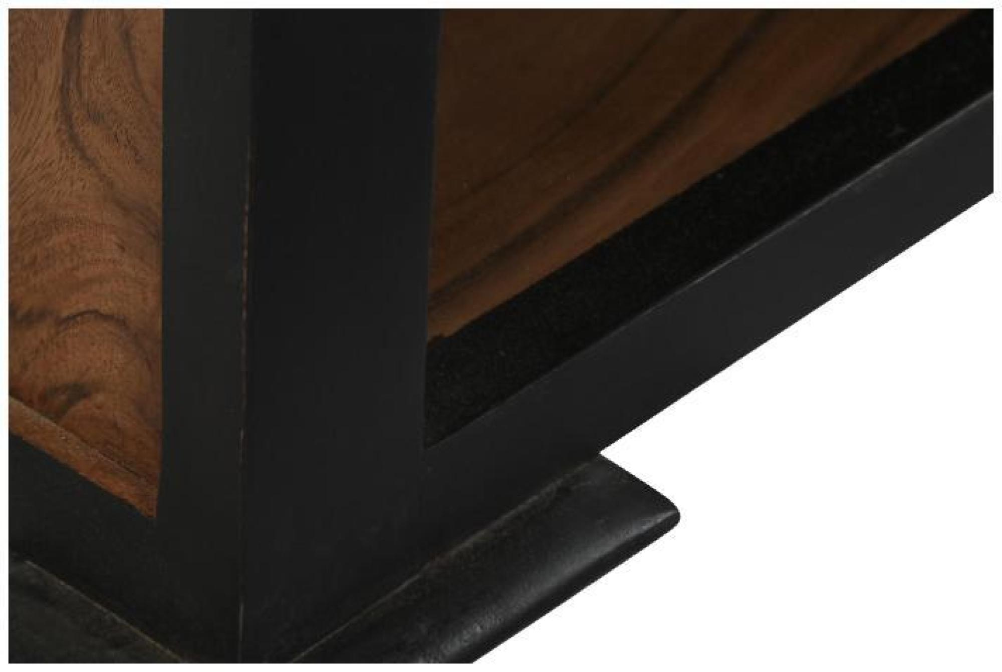 Product photograph of Long Island Dark Acacia Wood 140cm Tv Unit from Choice Furniture Superstore.