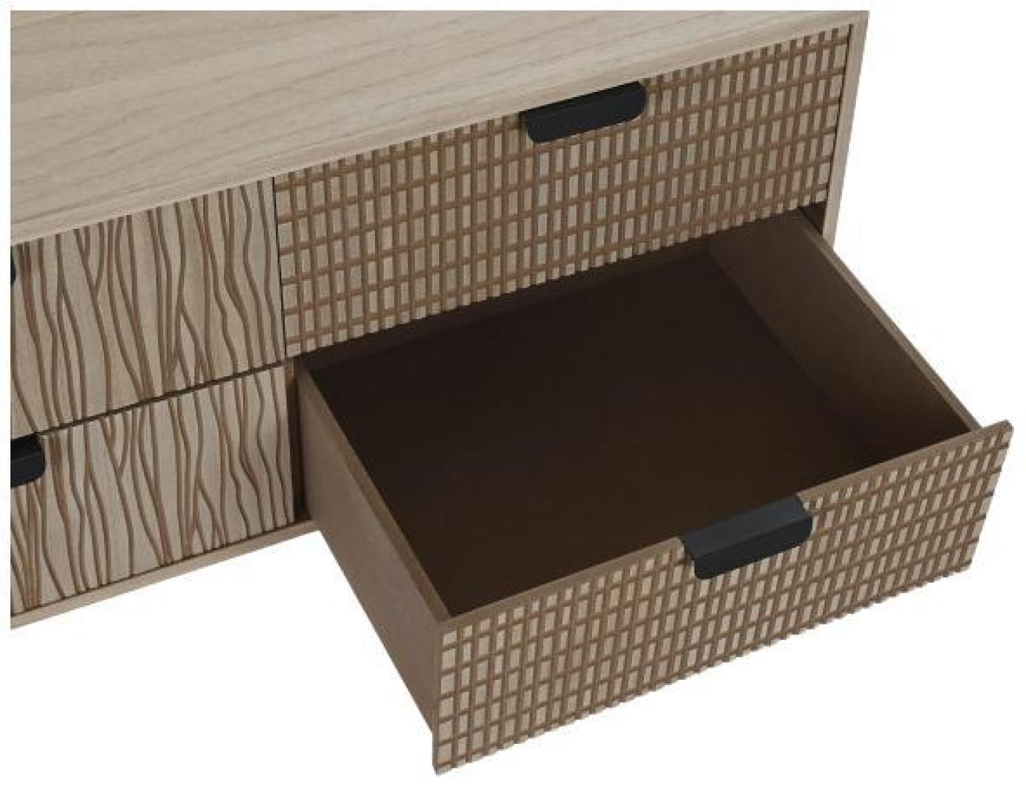 Product photograph of Romantic Brown Wooden 120cm Tv Unit from Choice Furniture Superstore.