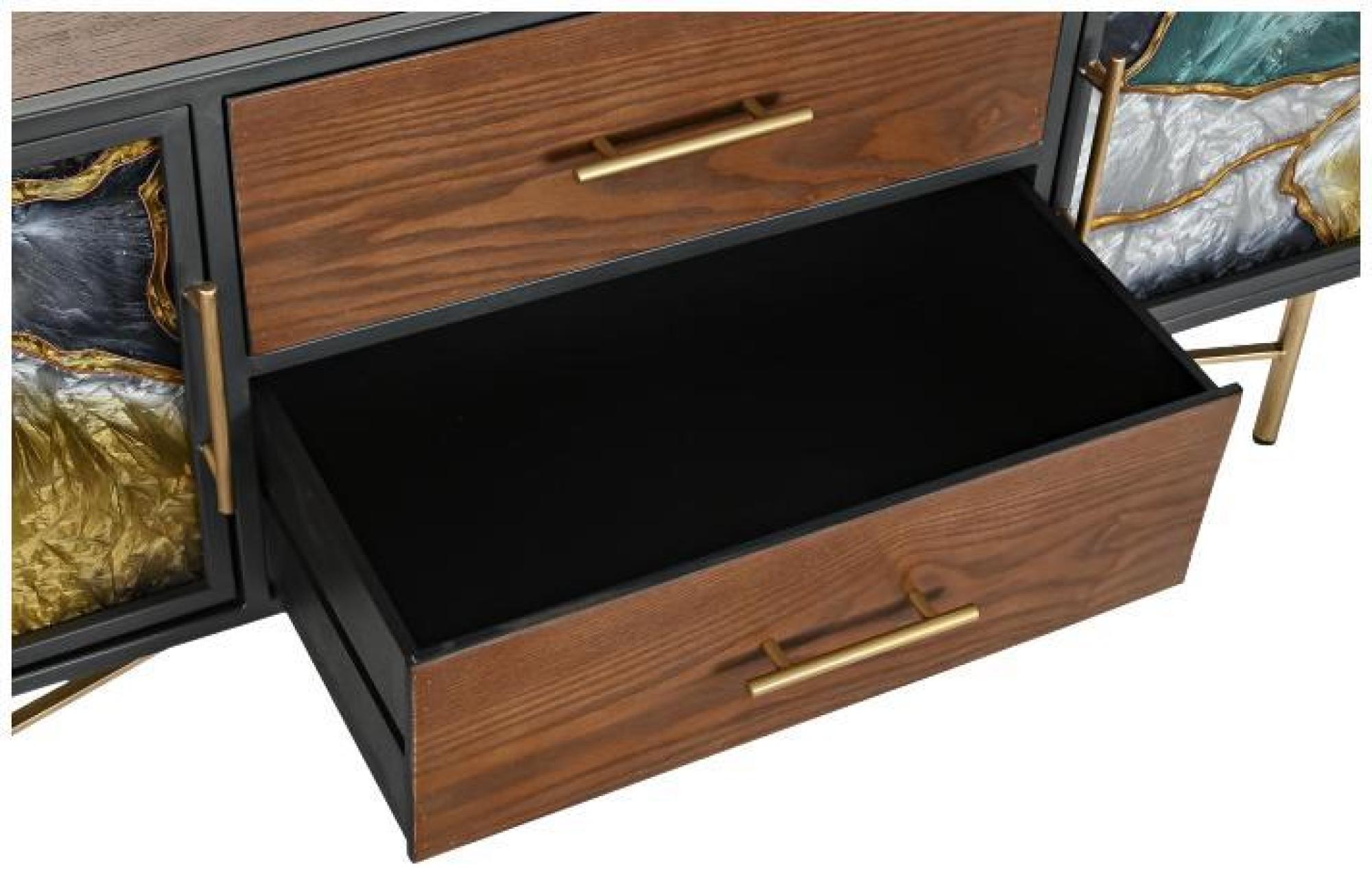 Product photograph of Modern Dark Brown Wooden 140cm Tv Unit from Choice Furniture Superstore.