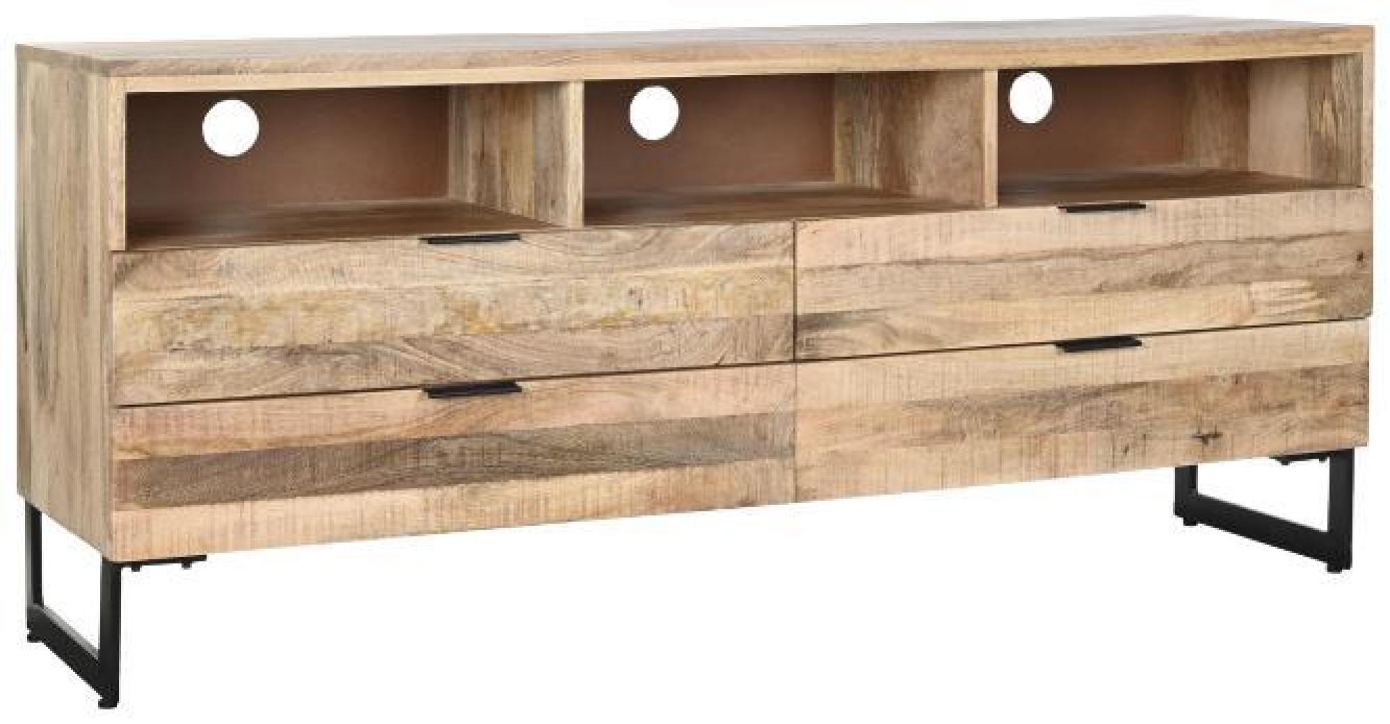 Product photograph of Indian Natural Mango Wood 150cm Tv Unit from Choice Furniture Superstore.