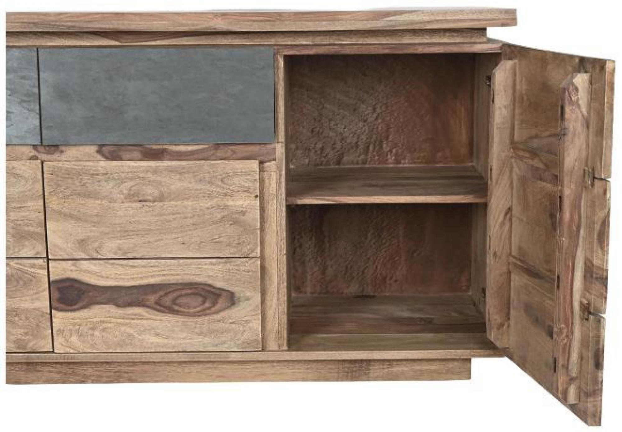 Product photograph of Alpine Sheesham 175cm Large Buffet Sideboard - 4 Doors from Choice Furniture Superstore.